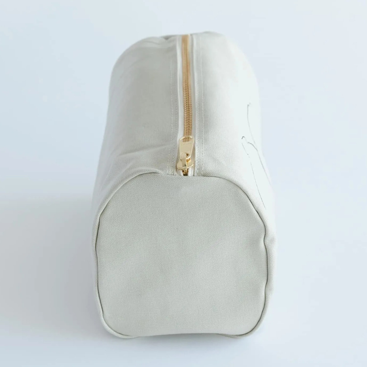 クラスカ MAMBO ラウンドボックスポーチL グレーベージュ