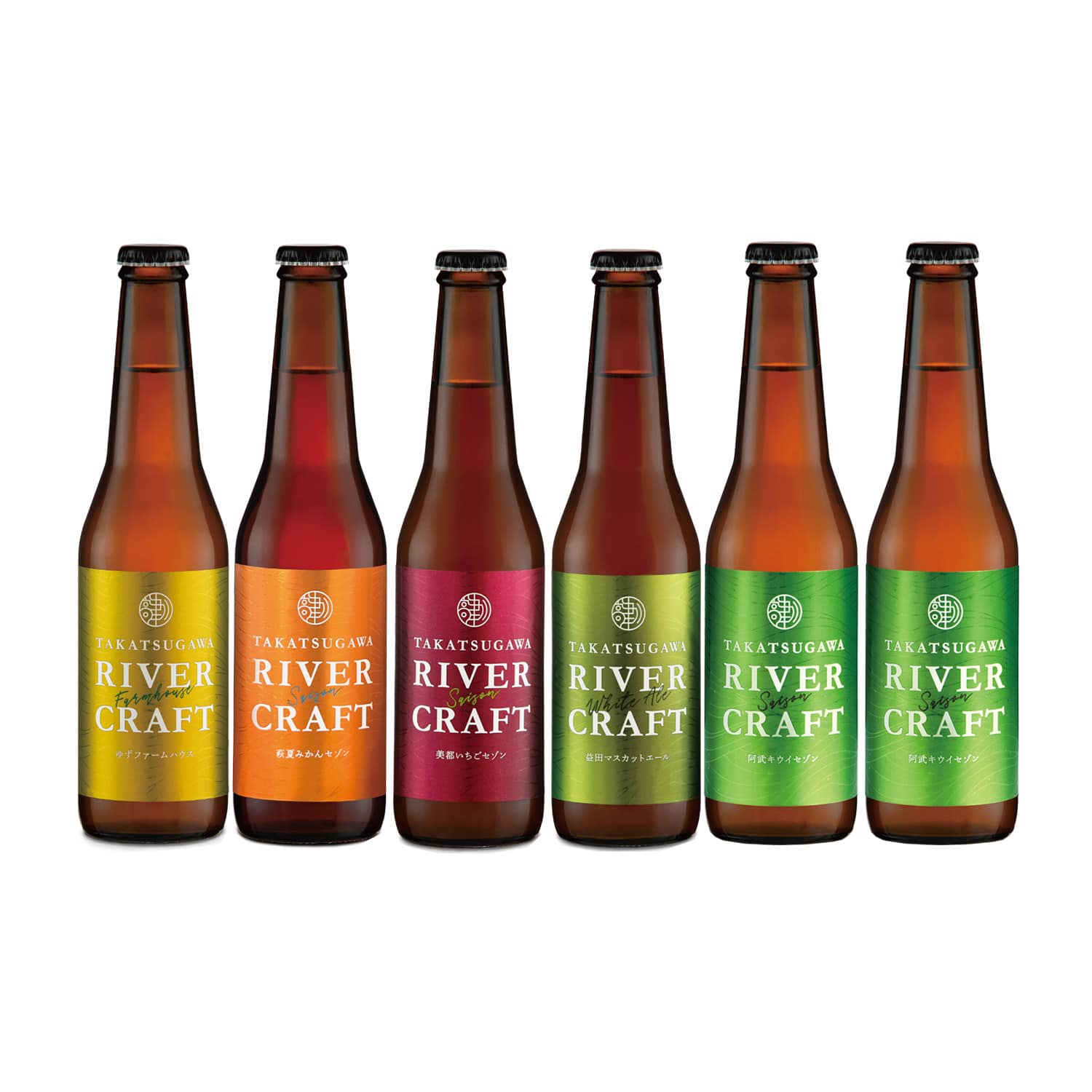 高津川リバービア フルーツ楽しむクラフトビール6本セット