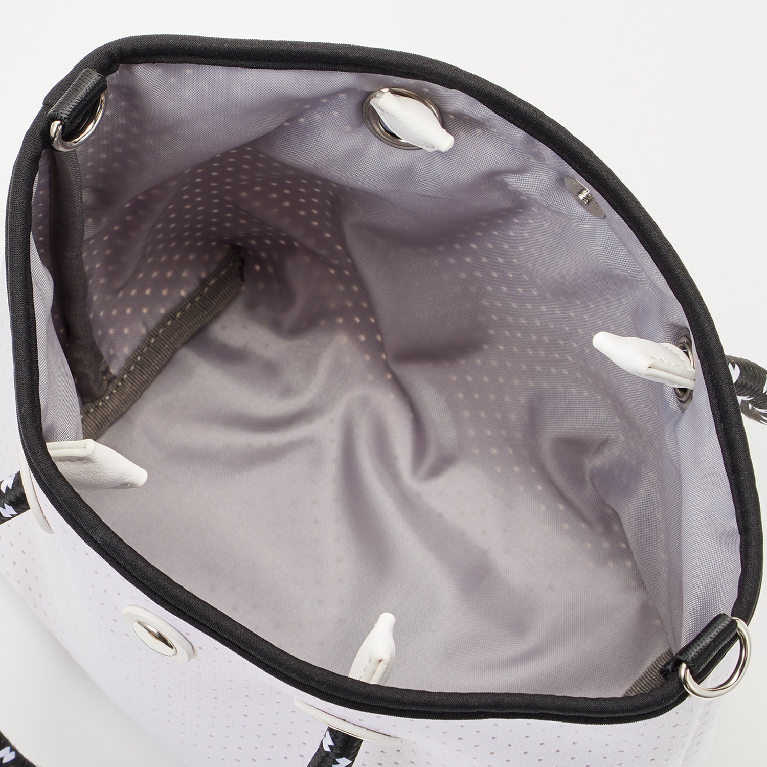 ミチコ ロンドン コシノ 2WAYバッグ ホワイト