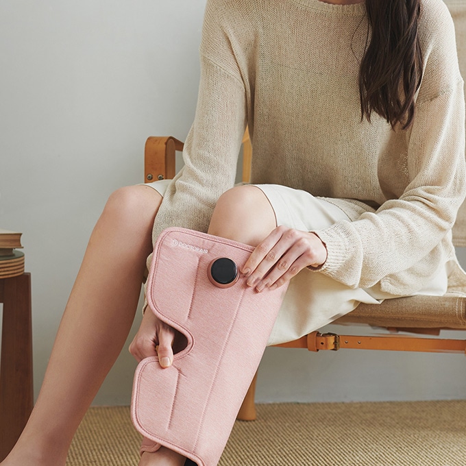 ドクターエア 3DレッグマッサージャーAIR ピンク