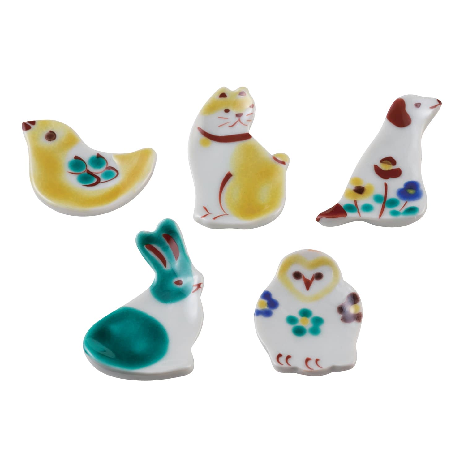 赤地径 動物箸置きセット