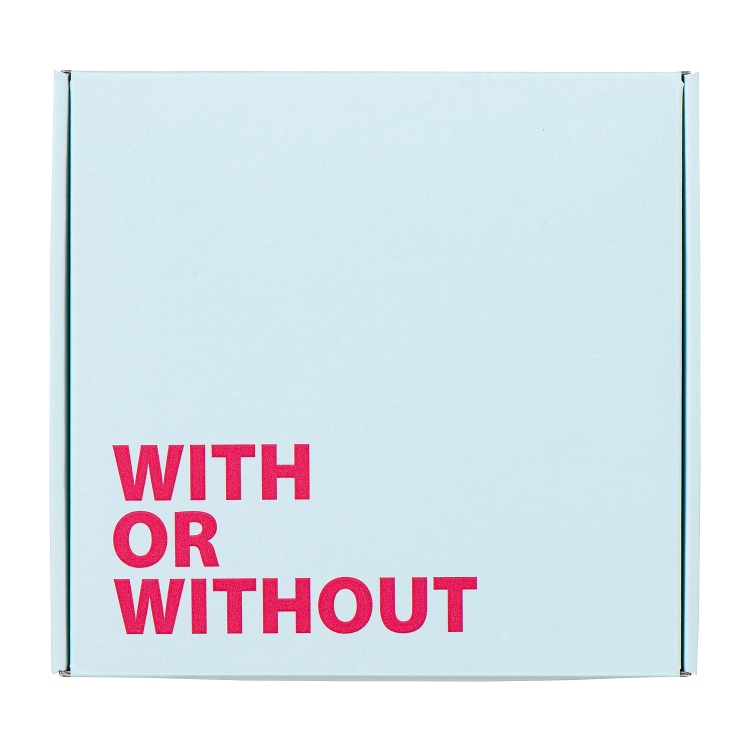 ウィズ オア ウィズアウト ハンカチ・フェイスマスクセット