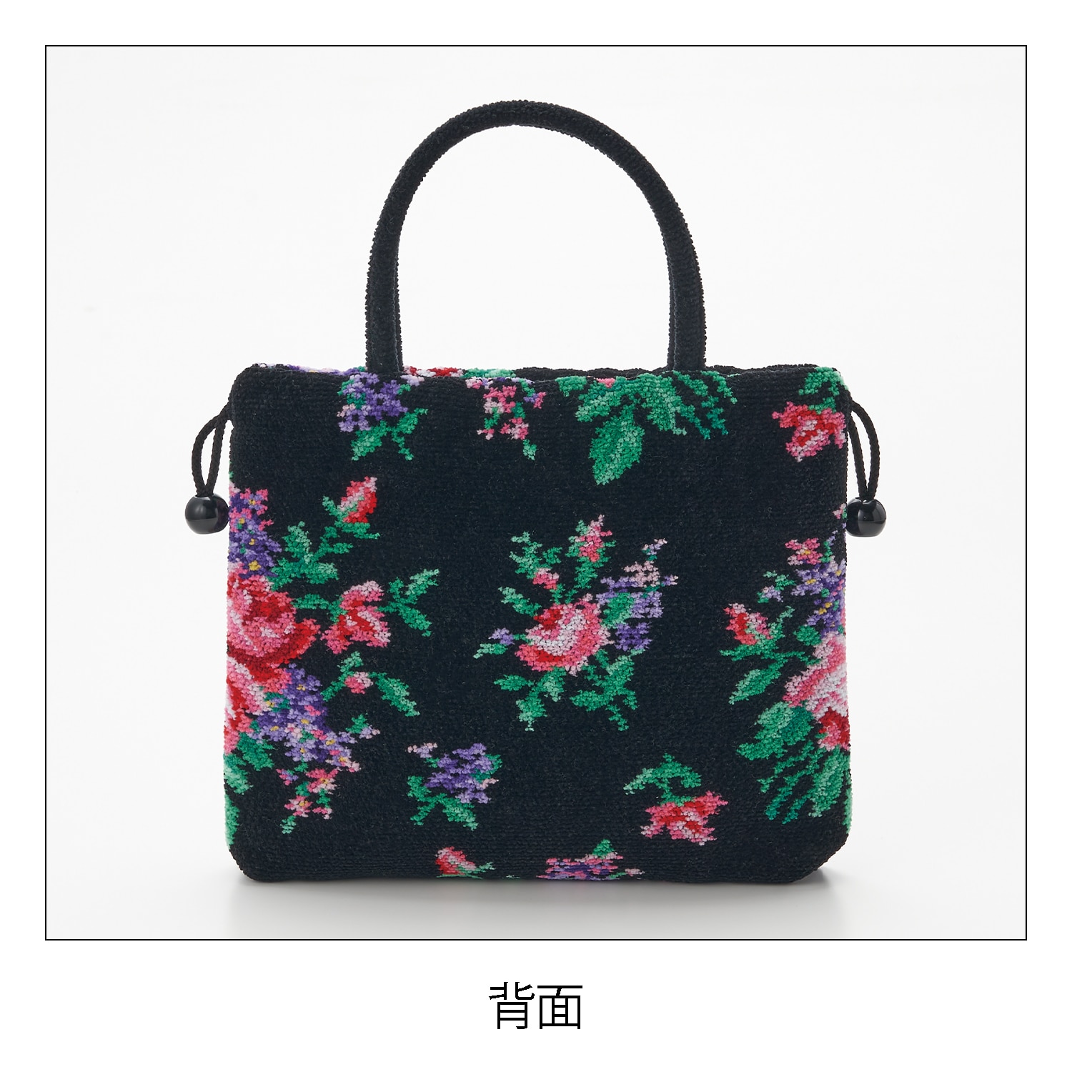 フェイラー ニューローズライラック手付き巾着【eGift