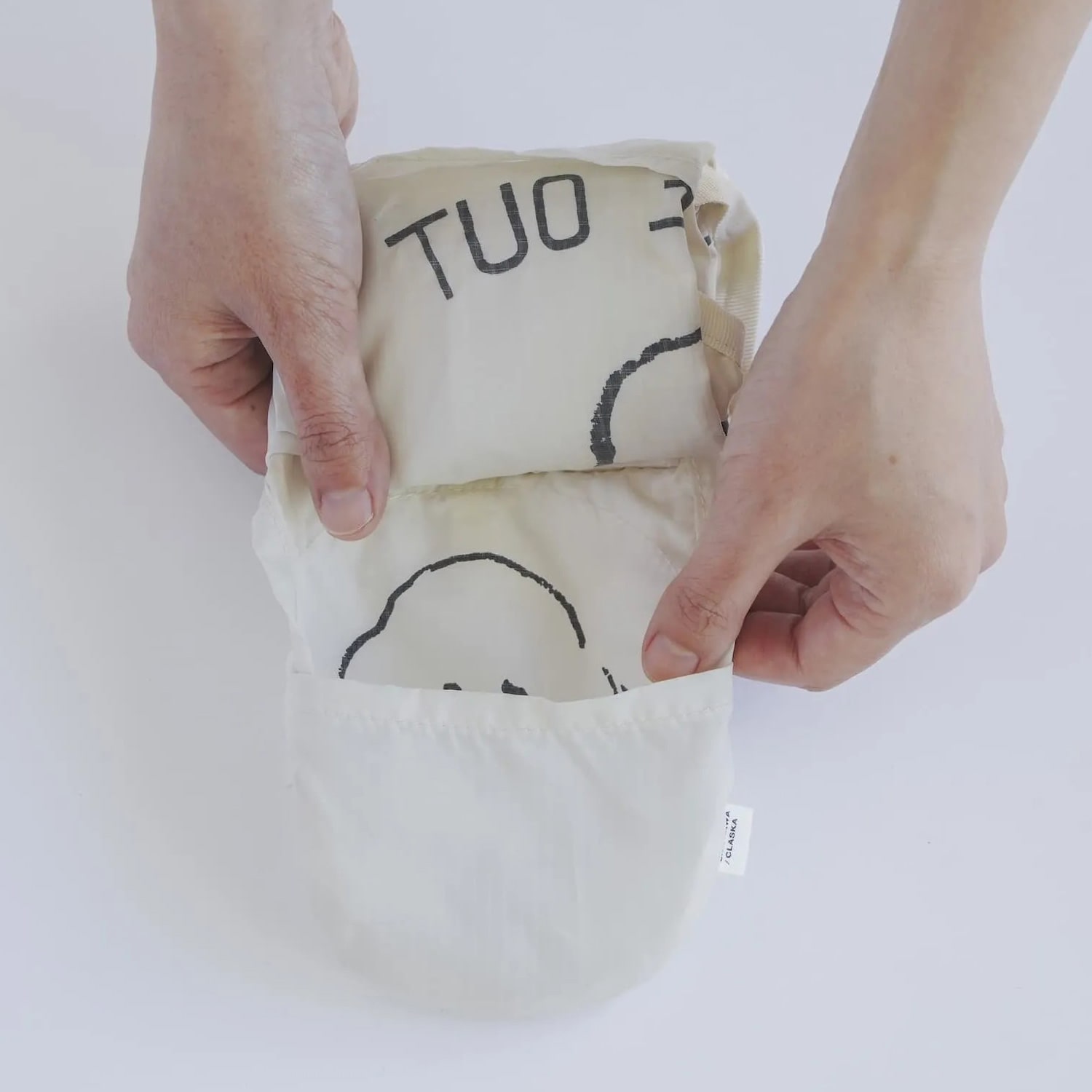 クラスカ MAMBO エコバッグ コンパクト ホワイト