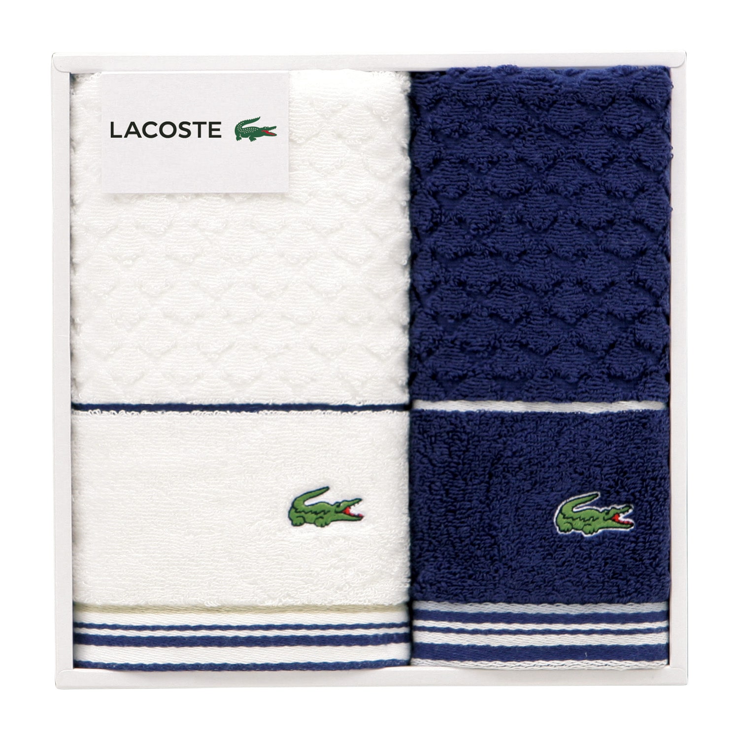 ラコステ タオルセット