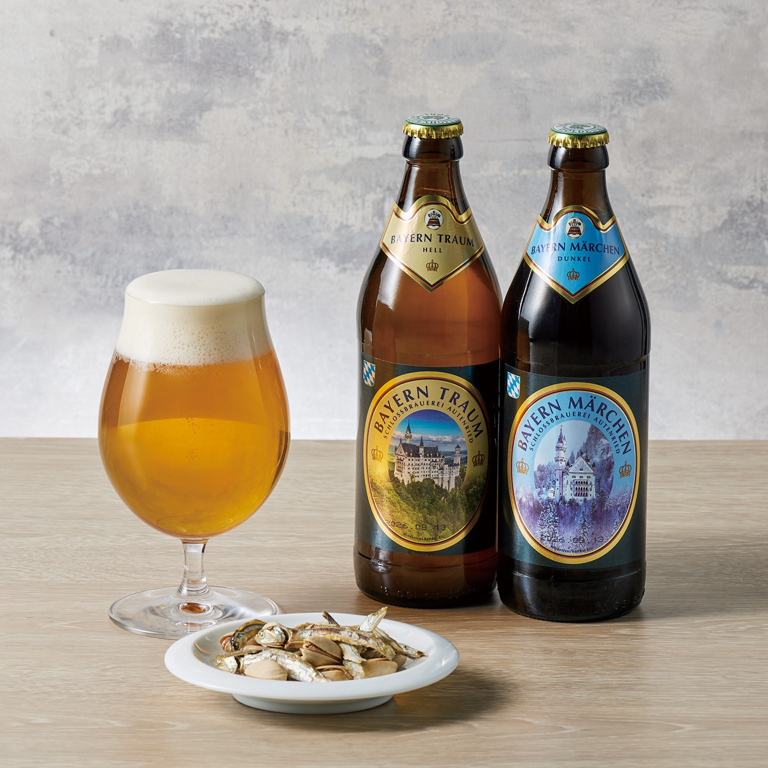 ドイツビール2本&おつまみセット