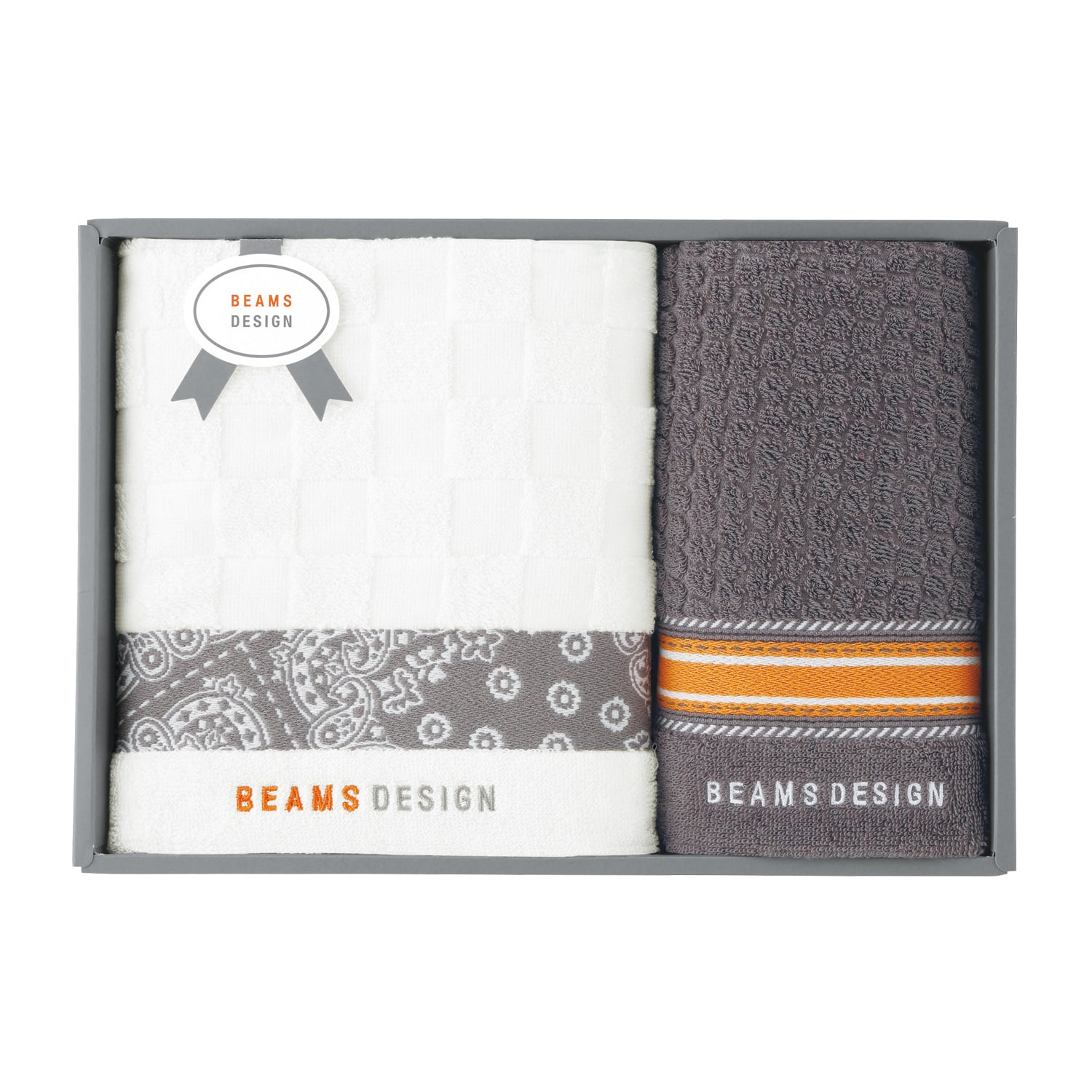 ビームス デザイン タオルセット グレー