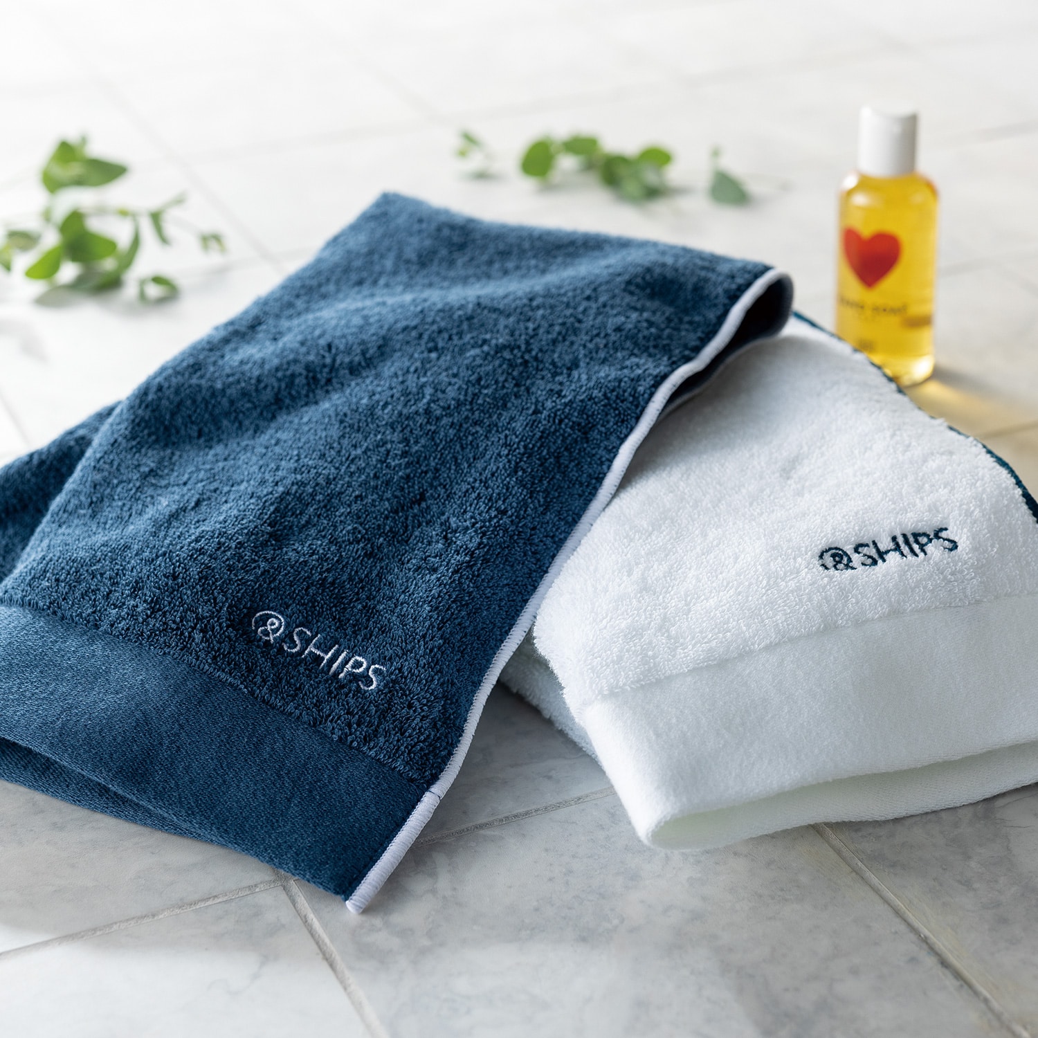 &シップス フェイスタオル&ハンドソープセット
