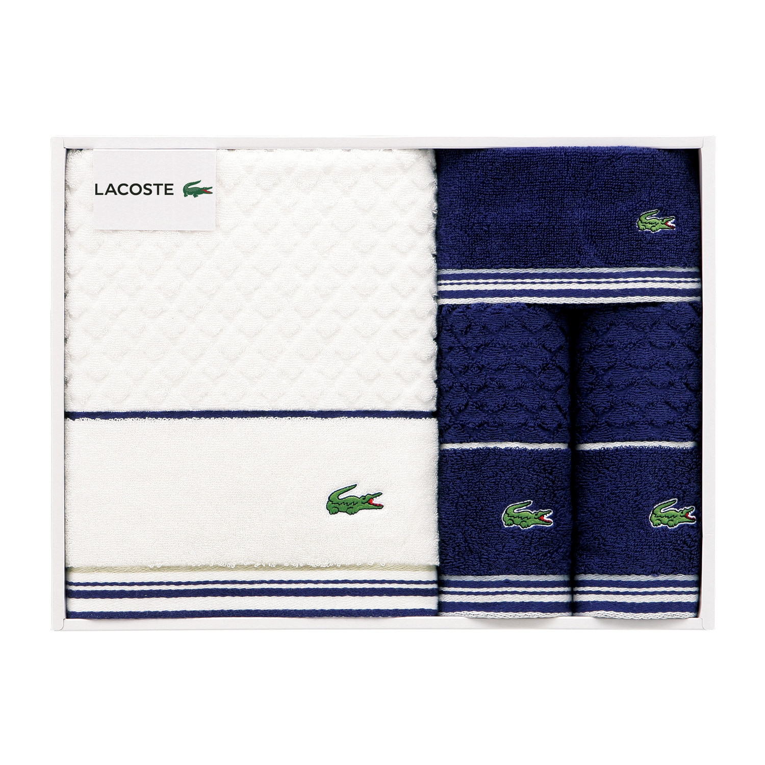 ラコステ タオルセット