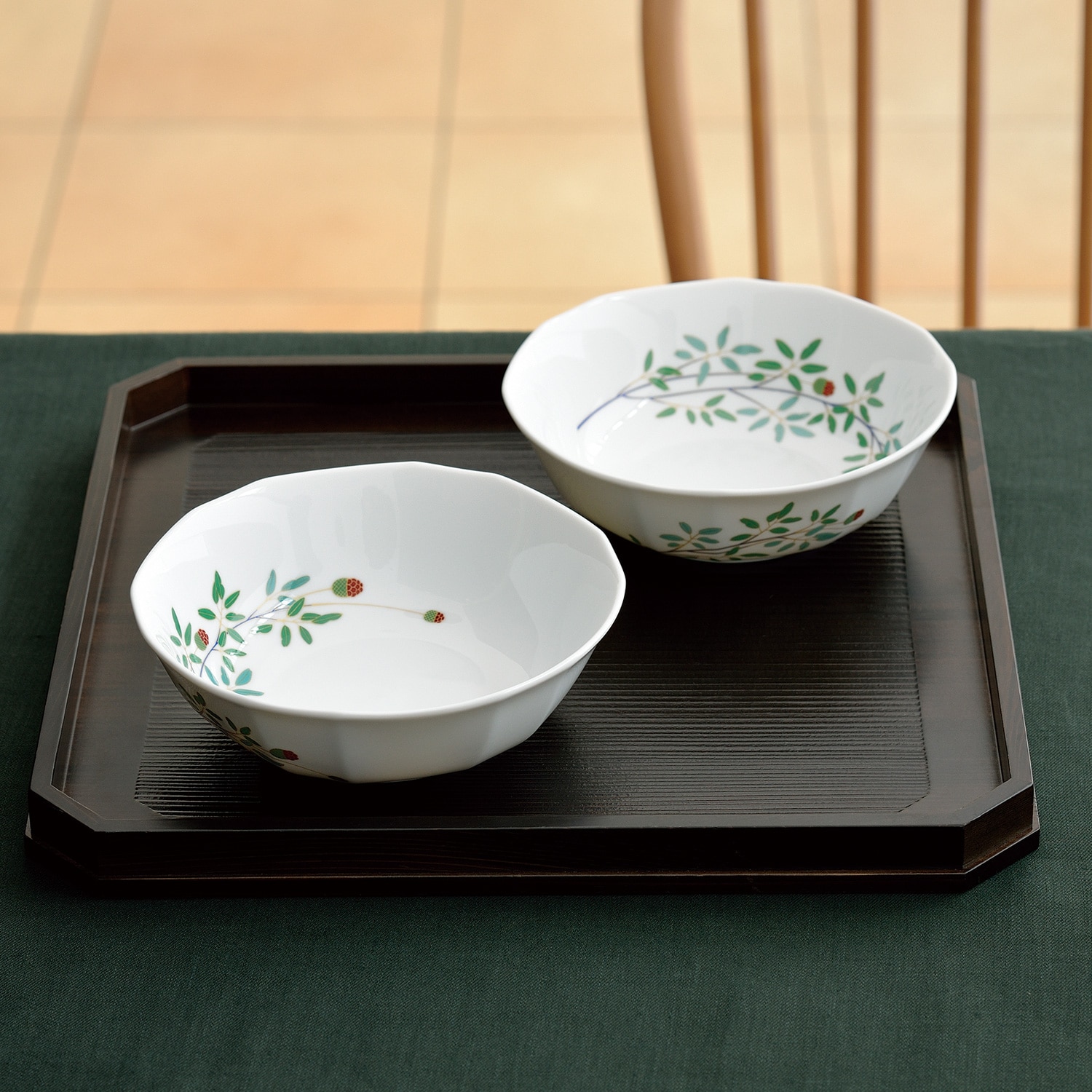 香蘭社 ペア中鉢