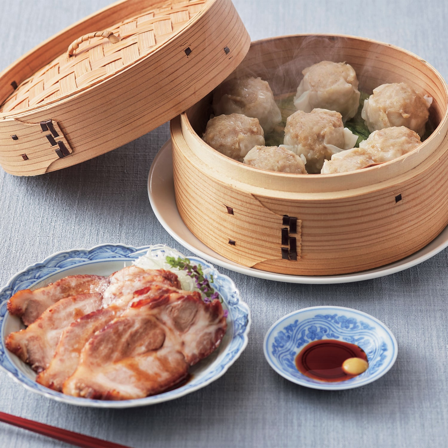 尾島商店 濱吟焼豚・焼売詰合せ