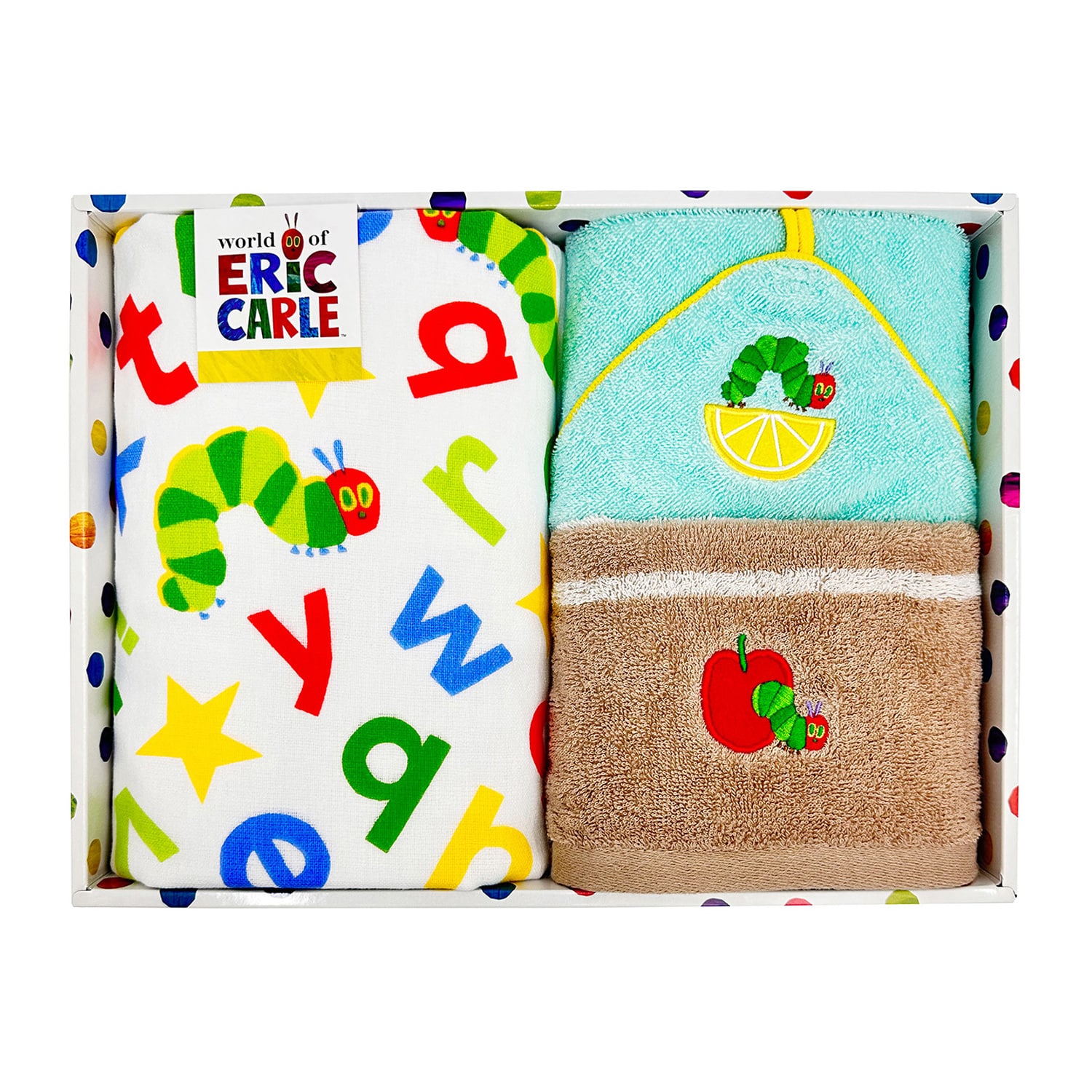 はらぺこあおむし タオル3枚セット