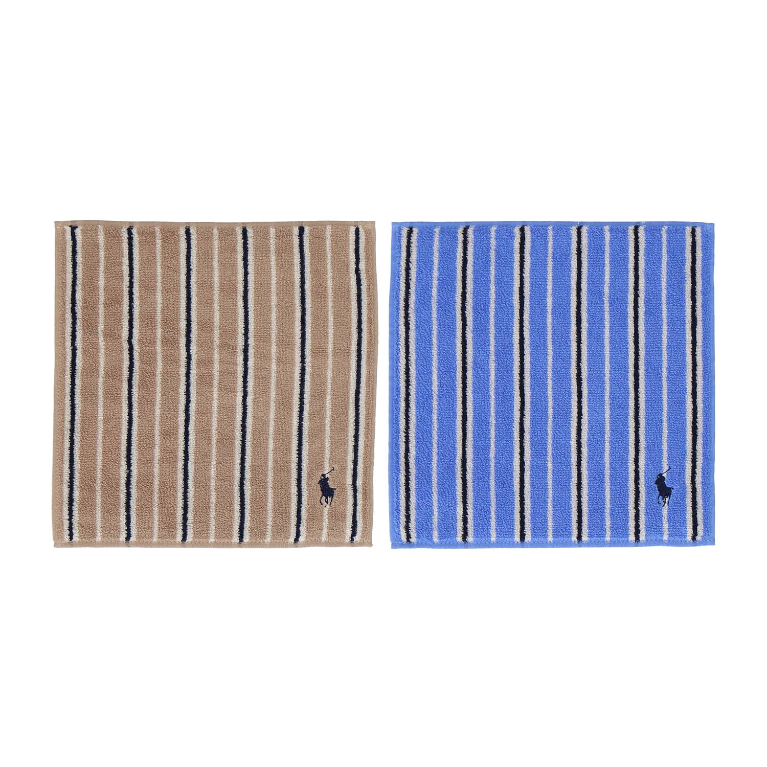 ポロ ラルフ ローレン ミニタオル２枚セット