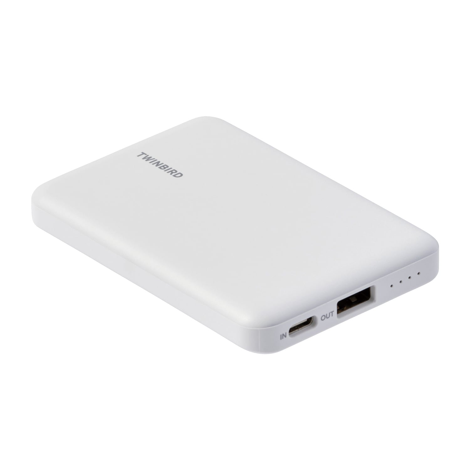 TWICE モバイルバッテリー ツウィ ツインバード モバイルバッテリー5000mAh(ホワイト)【eGift