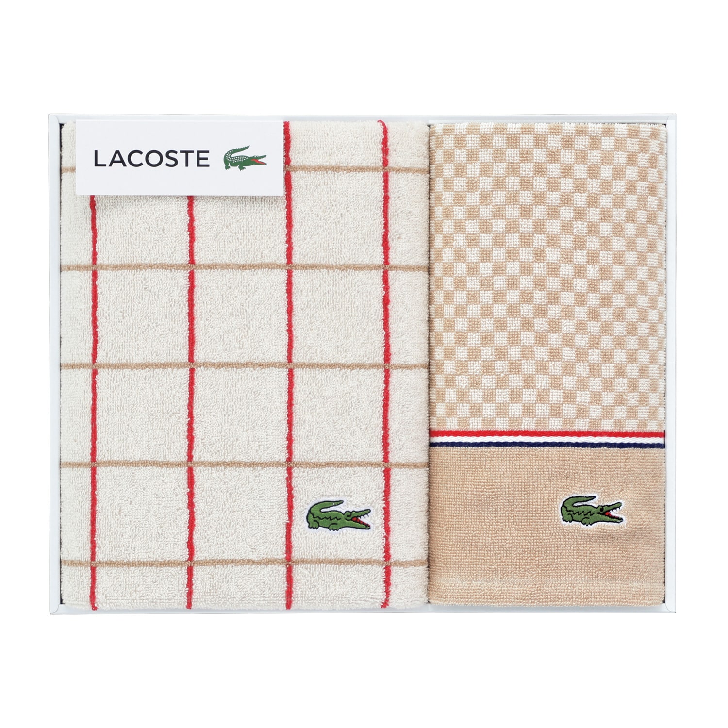 ラコステ タオルセット