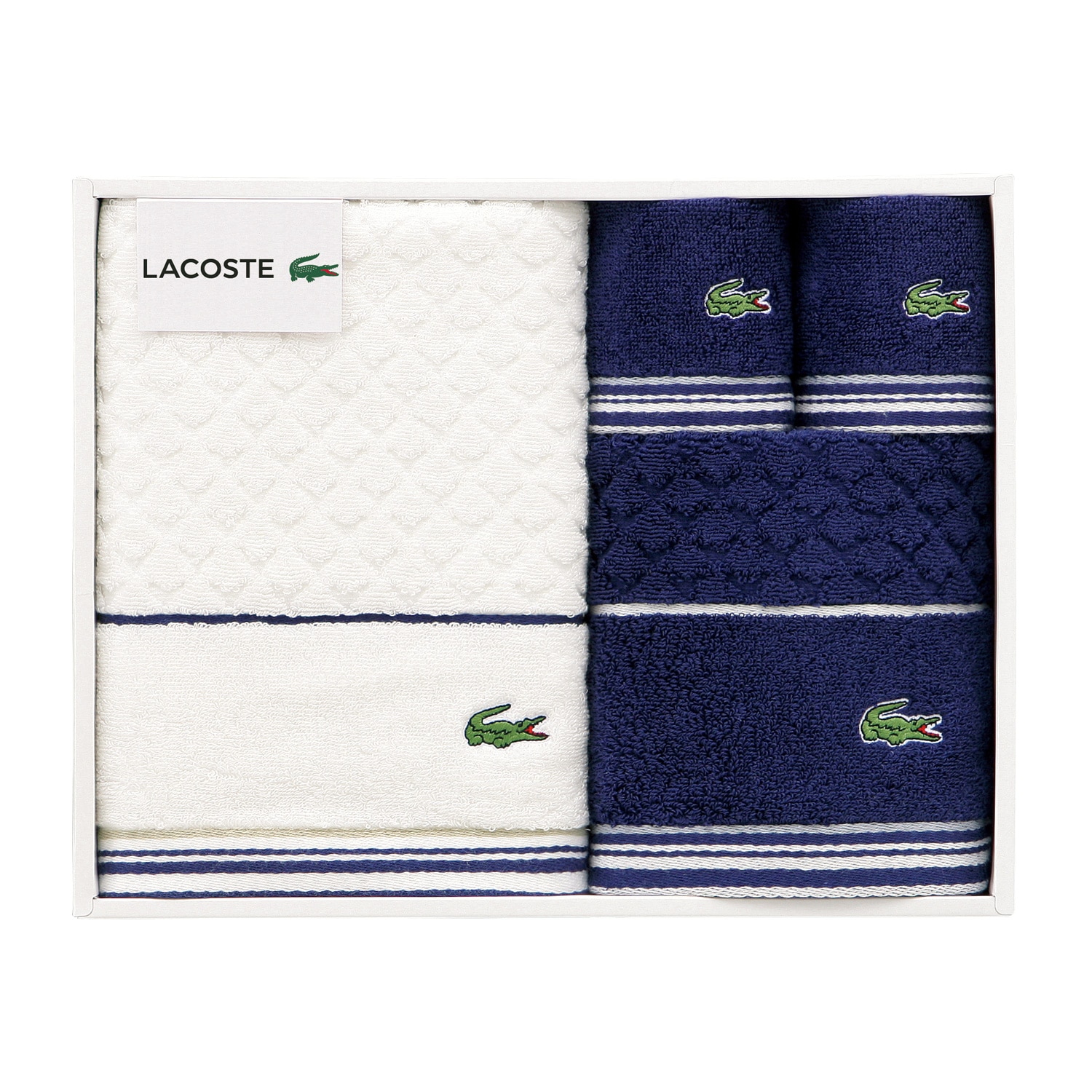 ラコステ タオルセット