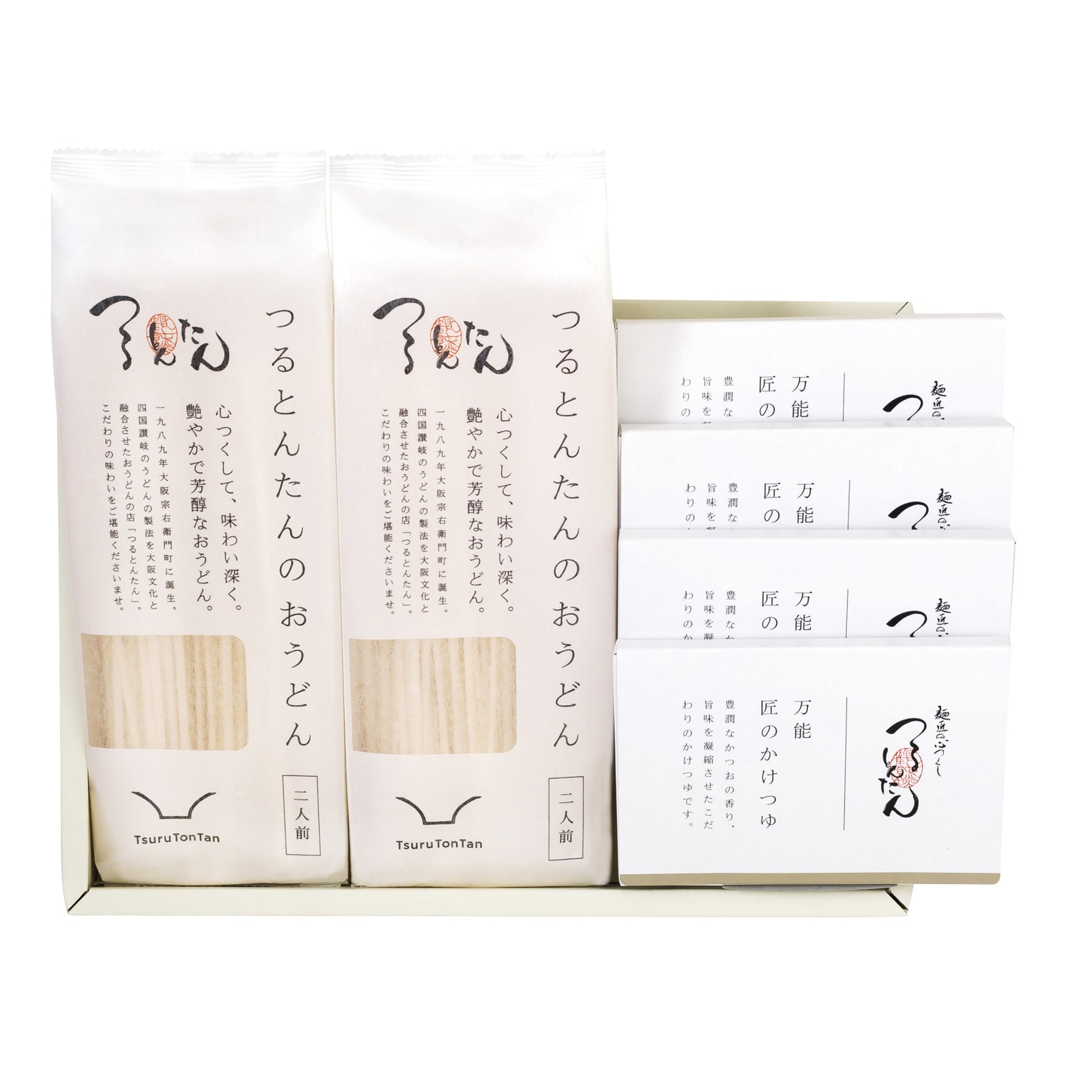 つるとんたん かけのおうどん ４人前