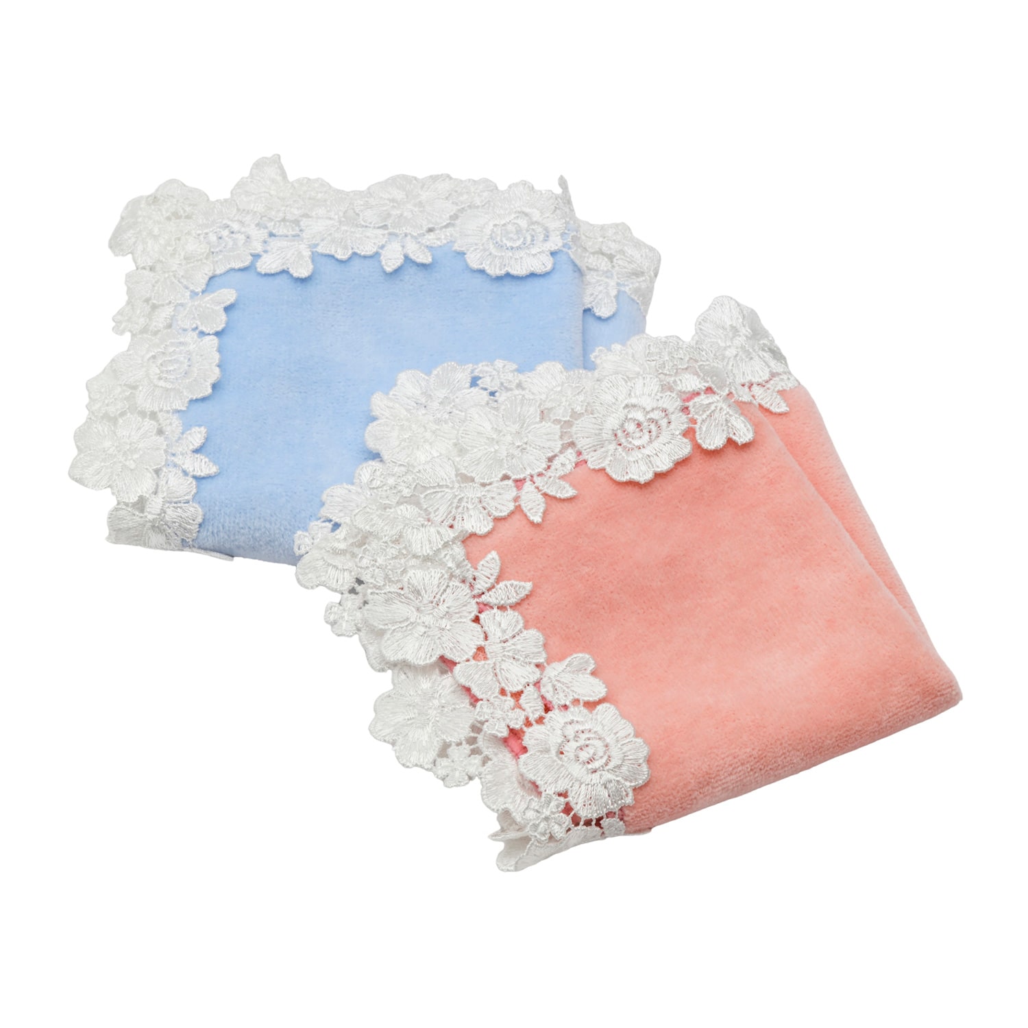 近沢レース店 タオルハンカチ2枚セット