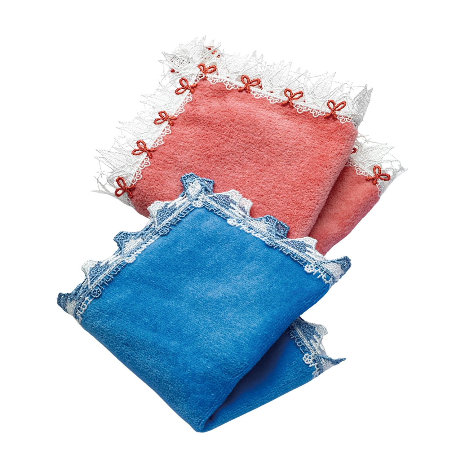 近沢レース店 タオルハンカチ2枚セット