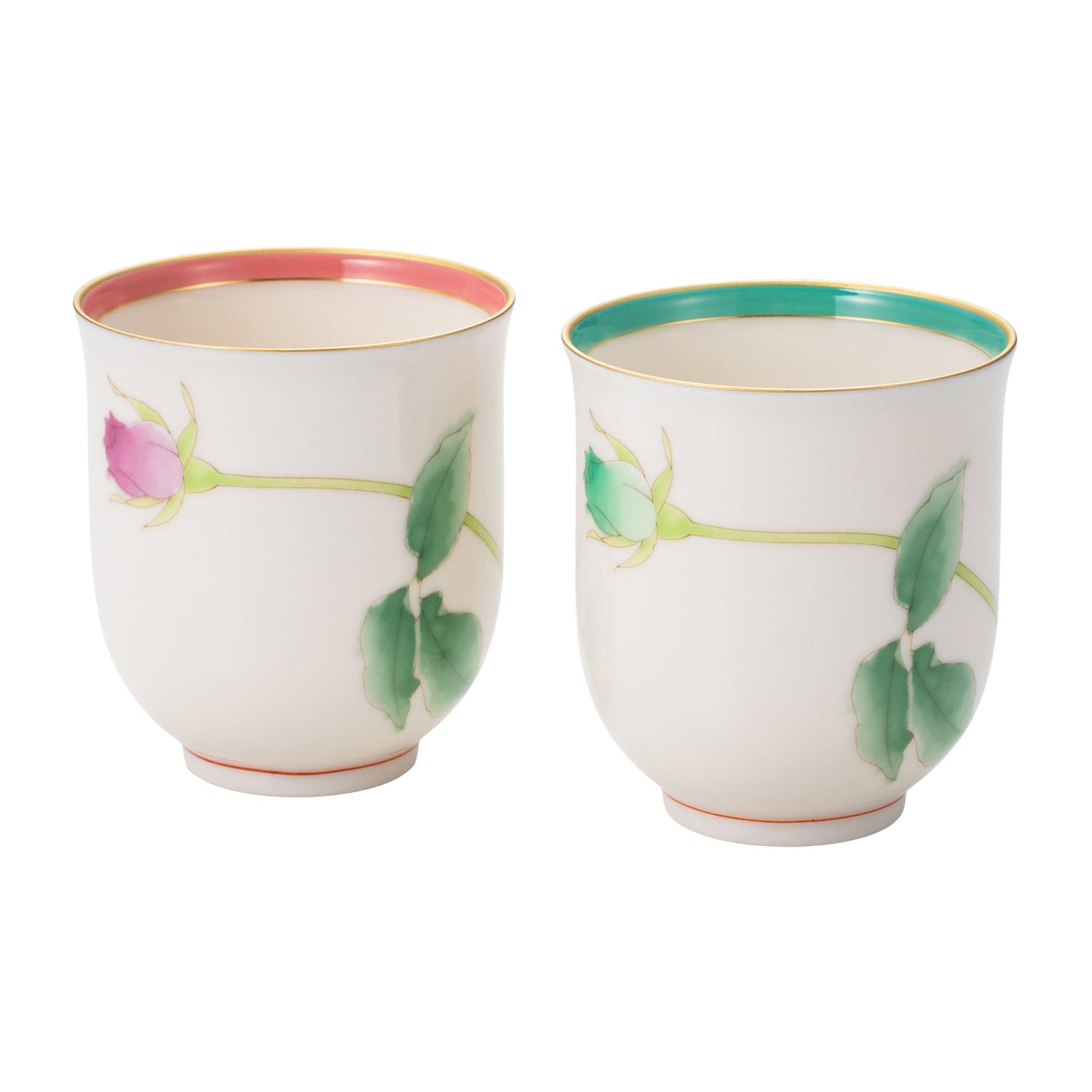 香蘭社 ブライトローズ 組湯呑【eGift】|デジタルギフト・ソーシャル