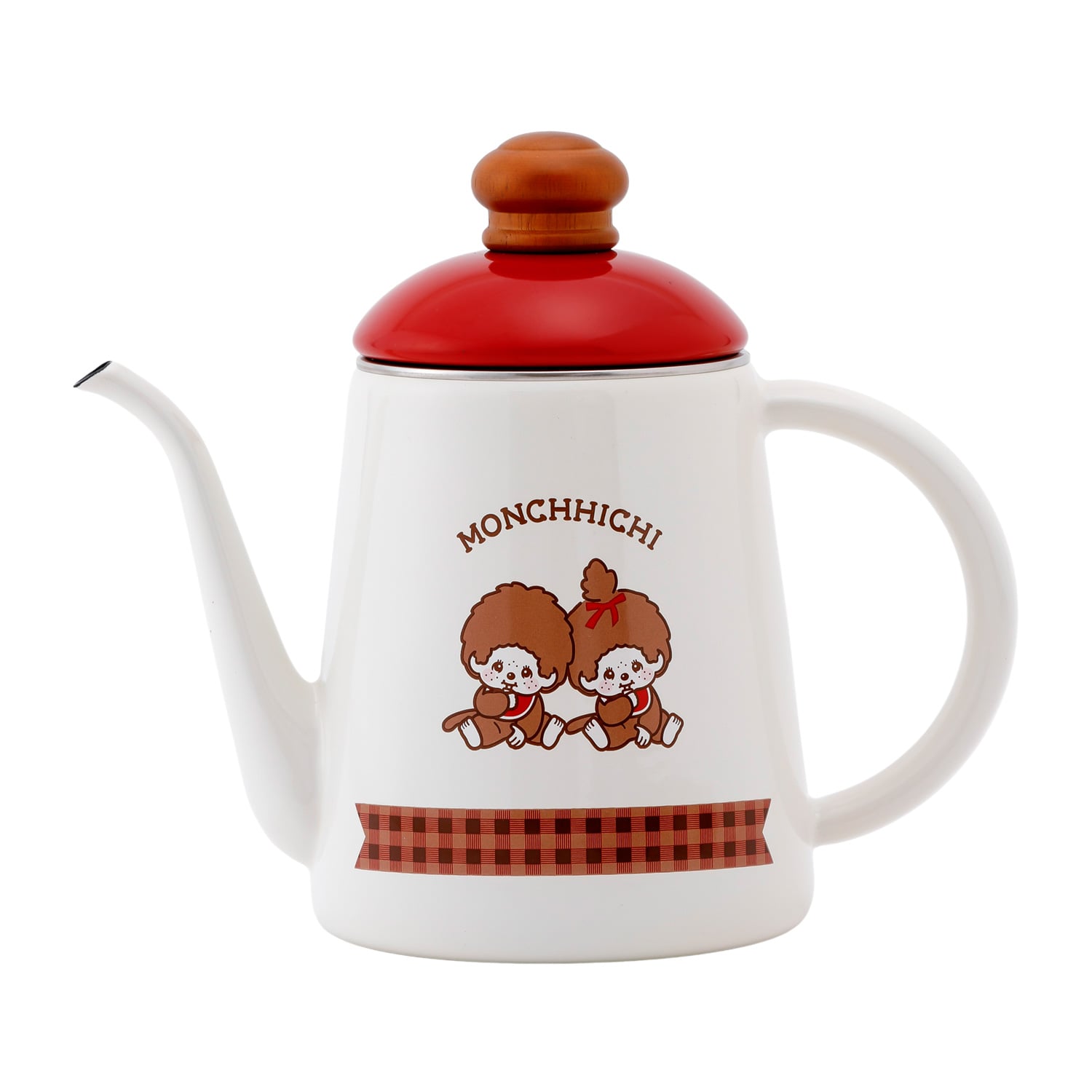 富士ホーロー モンチッチ コーヒーポット１Ｌ