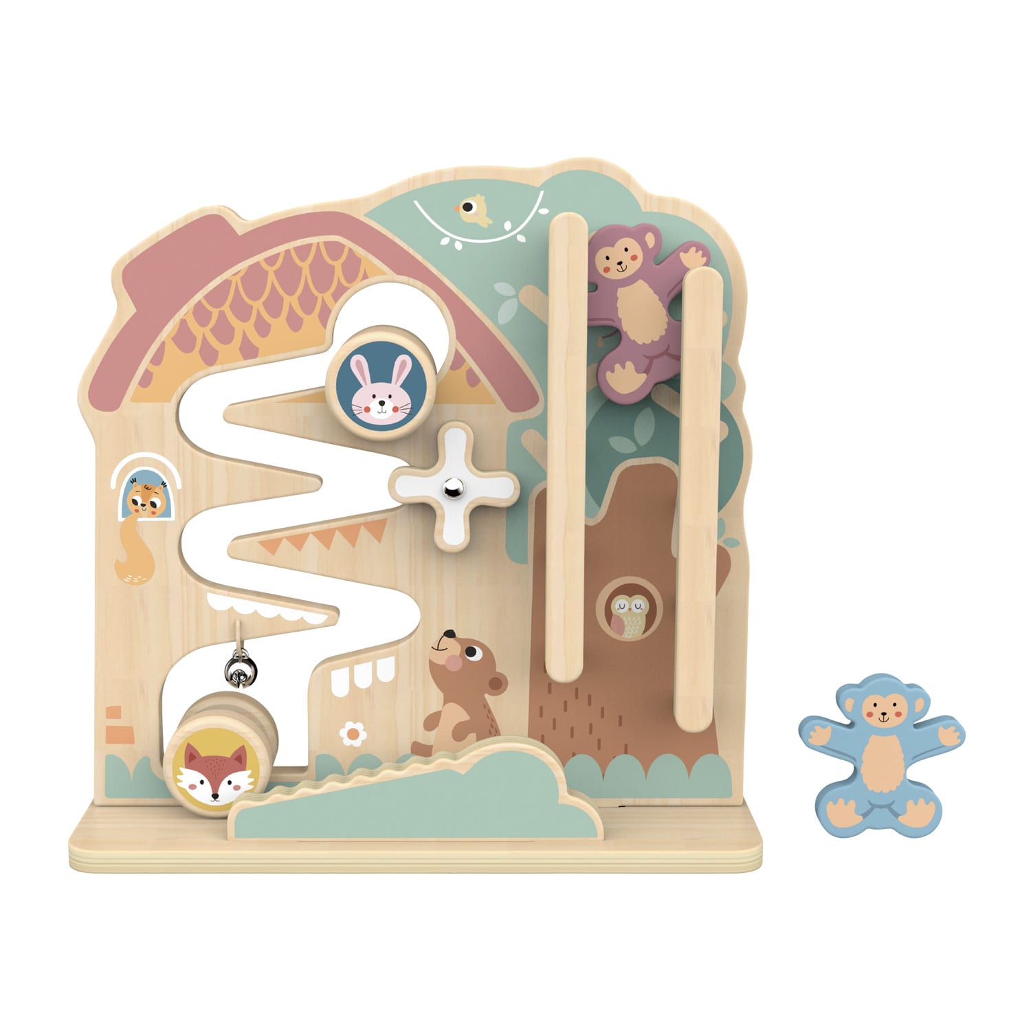 Tooky Toy カタ♪ころ！ ２in１スロープ