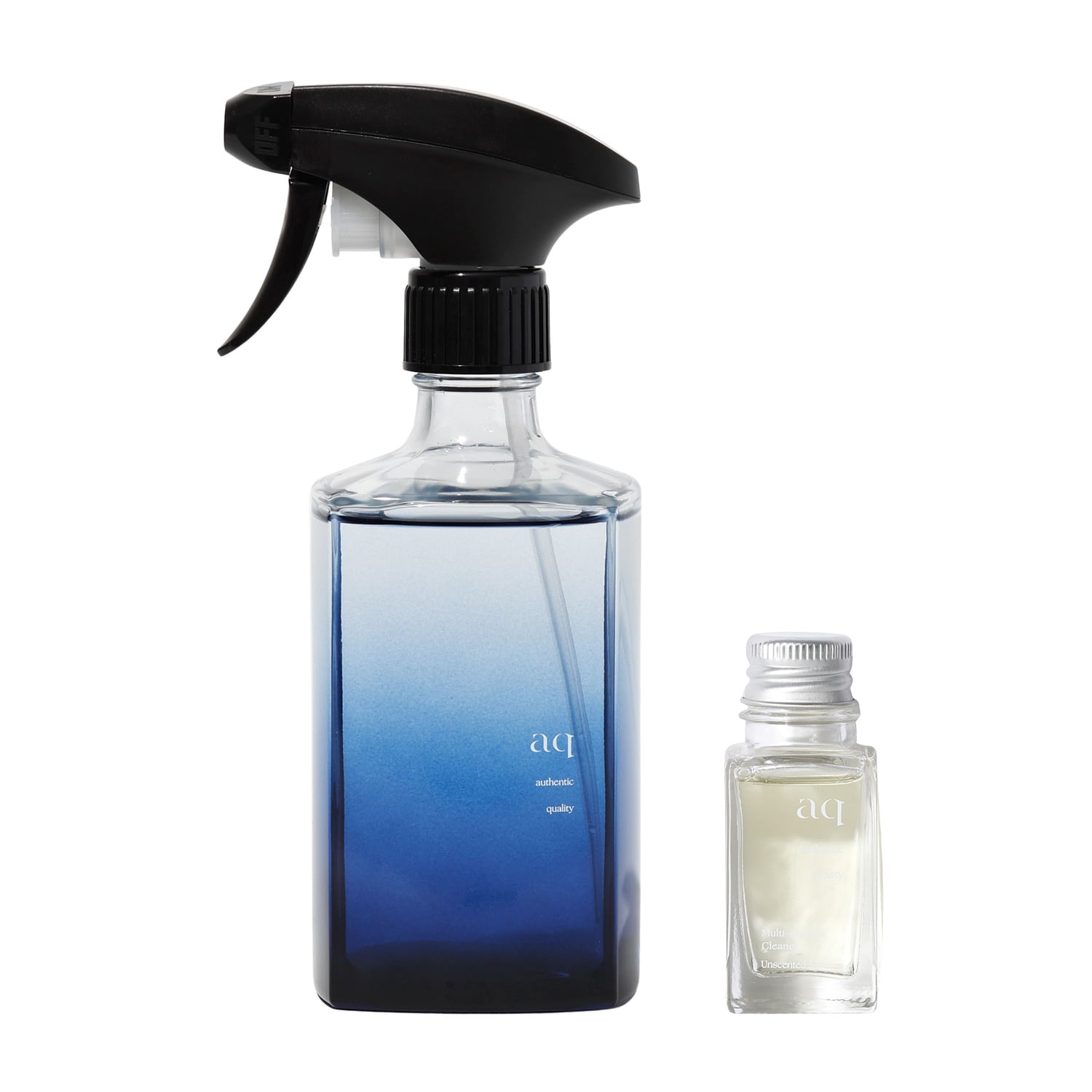 aqフレグランス・ホームクリーナーセット（マルチクリーナー）紺青 ベルガモットブレンドの香り