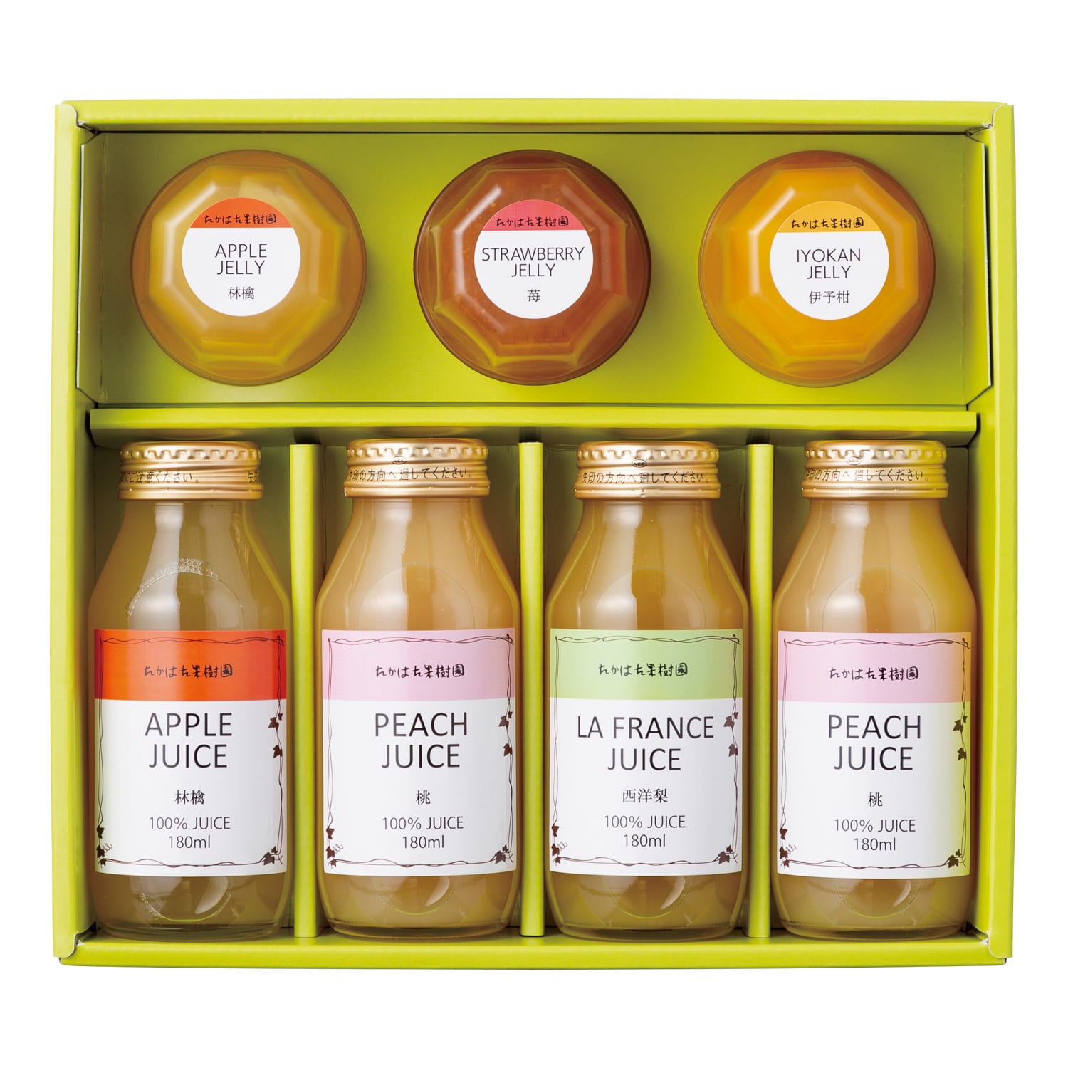 国産果実ゼリー&ジュースセット