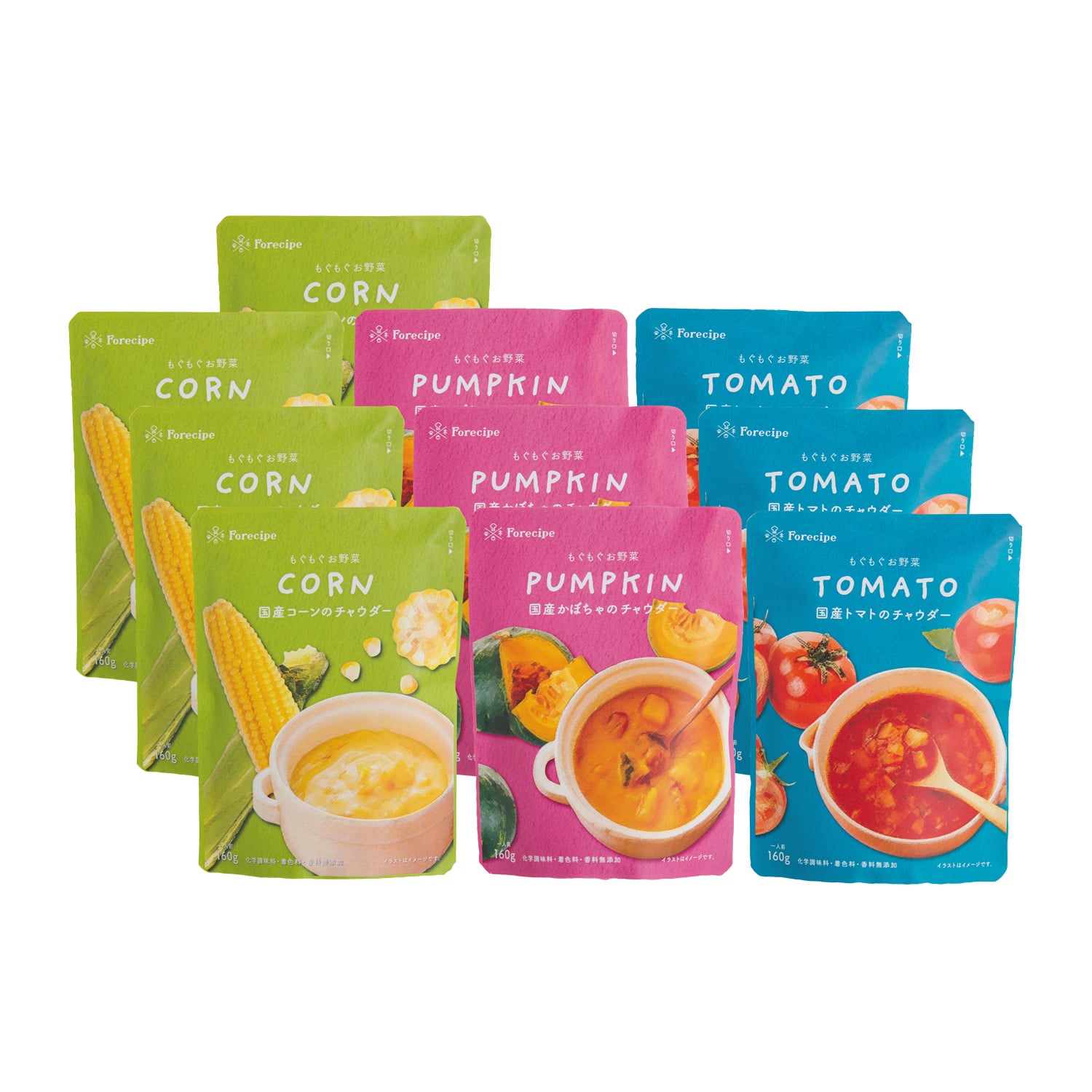 フォレシピ もぐもぐお野菜スープセットC
