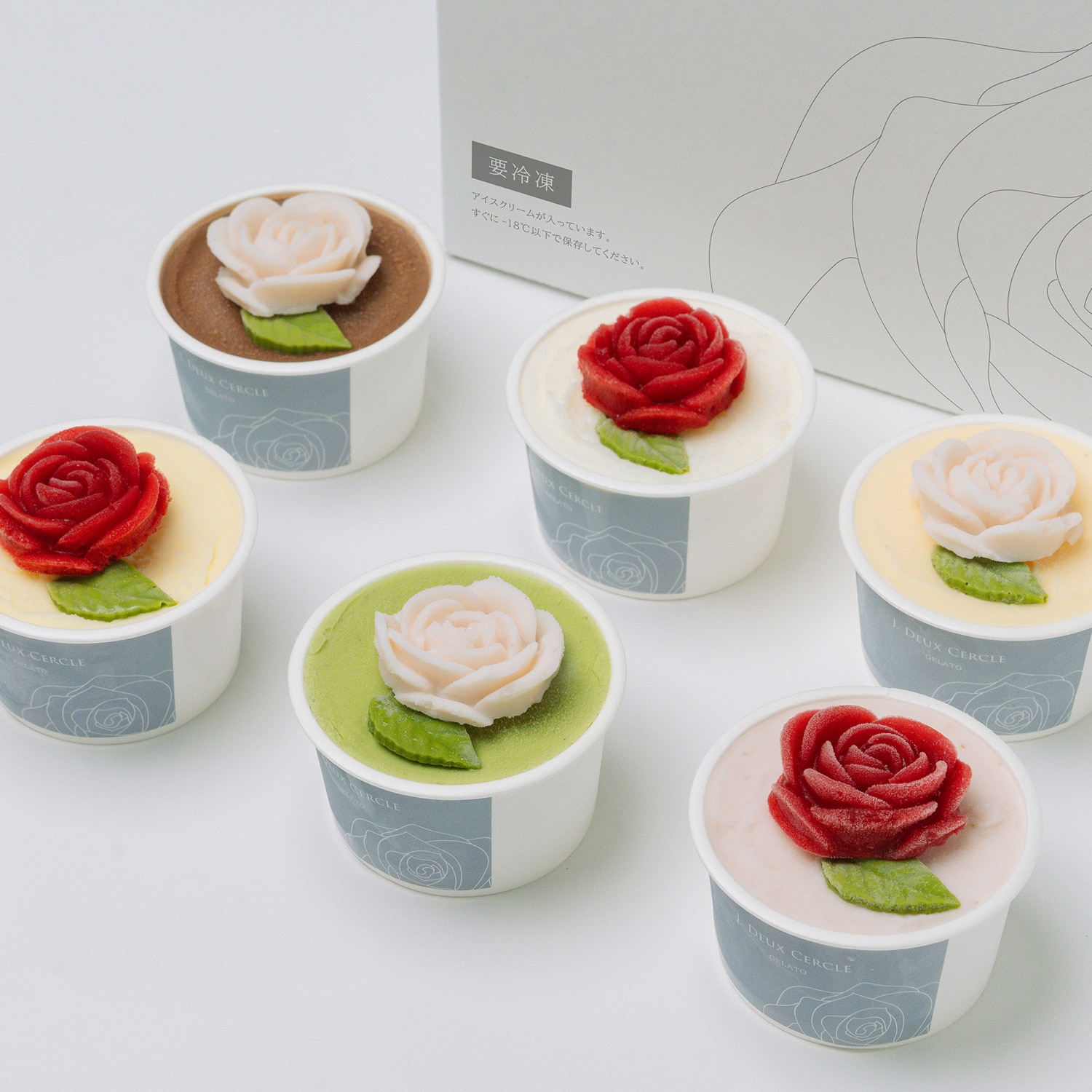 ジェイ・ドゥ・セルクル ジェラート6個