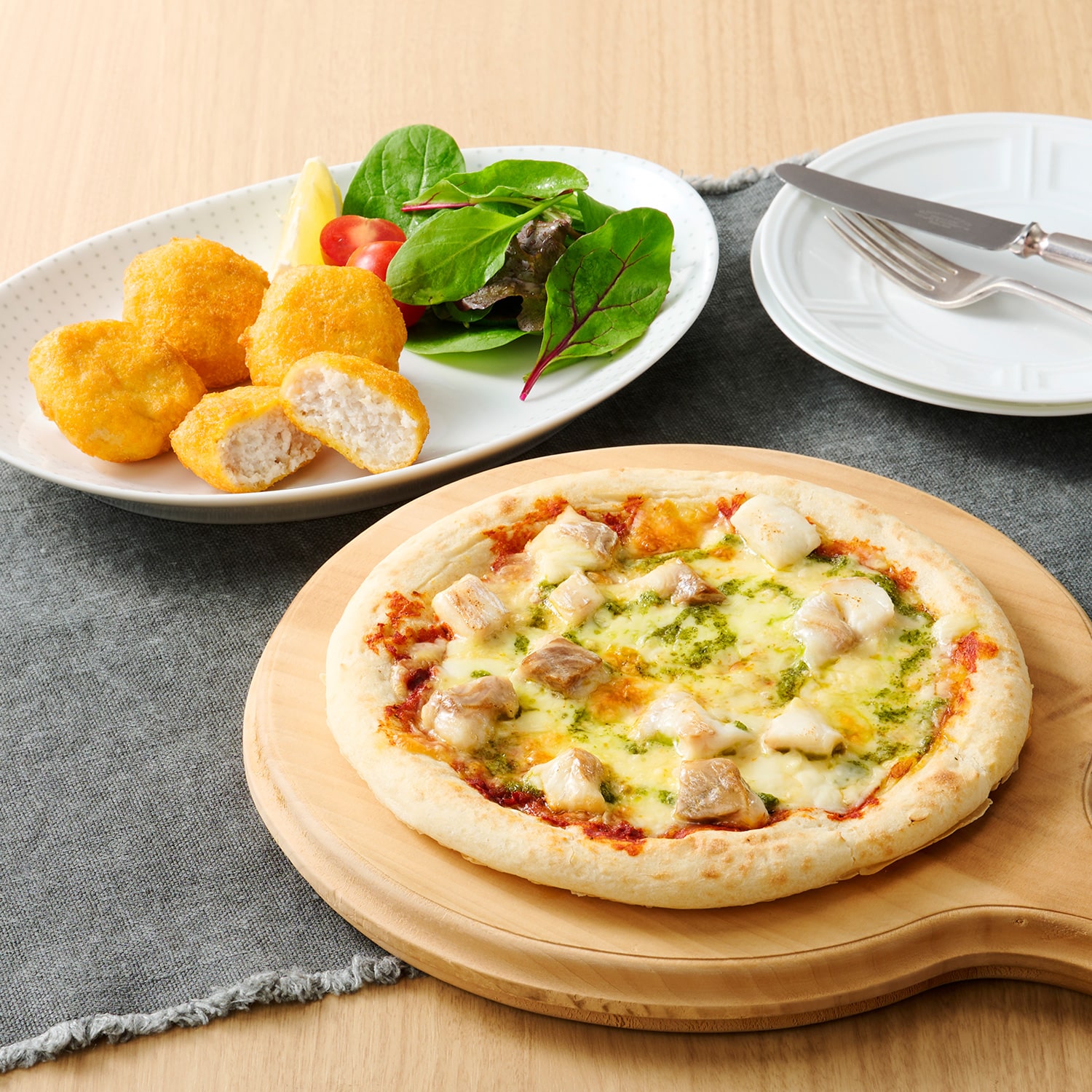 真鯛の洋食セット