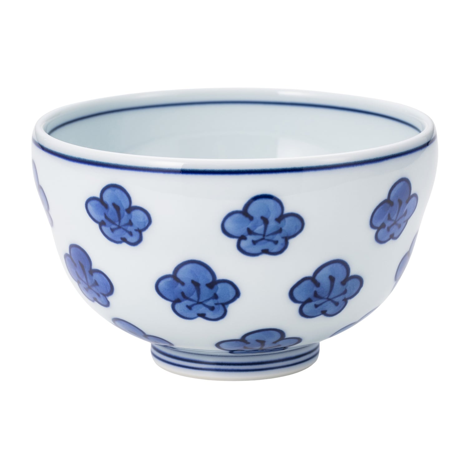 源右衛門窯 染付梅散し 飯碗(染付)【eGift】|デジタルギフト