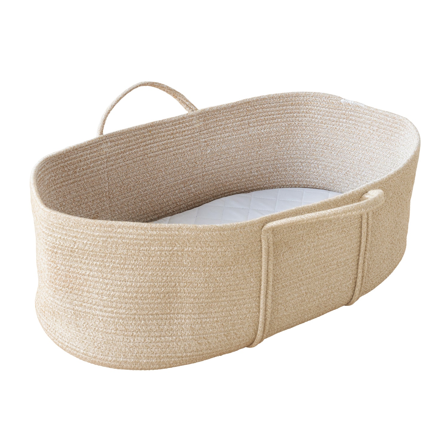 カリーノカリーノ ロープ編みベビークーファン 防水シーツ付