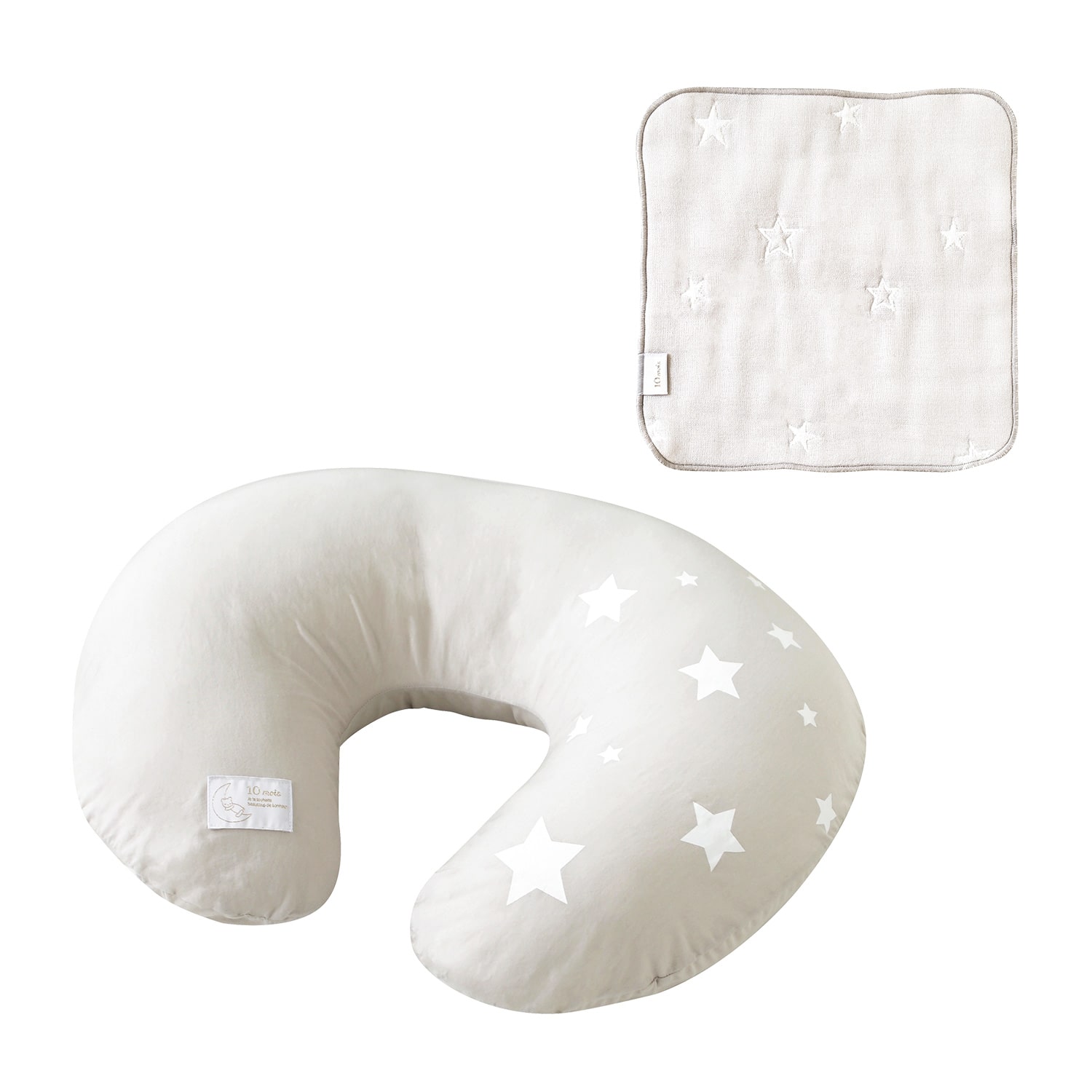 ディモワ 授乳クッション&ガーゼハンカチ