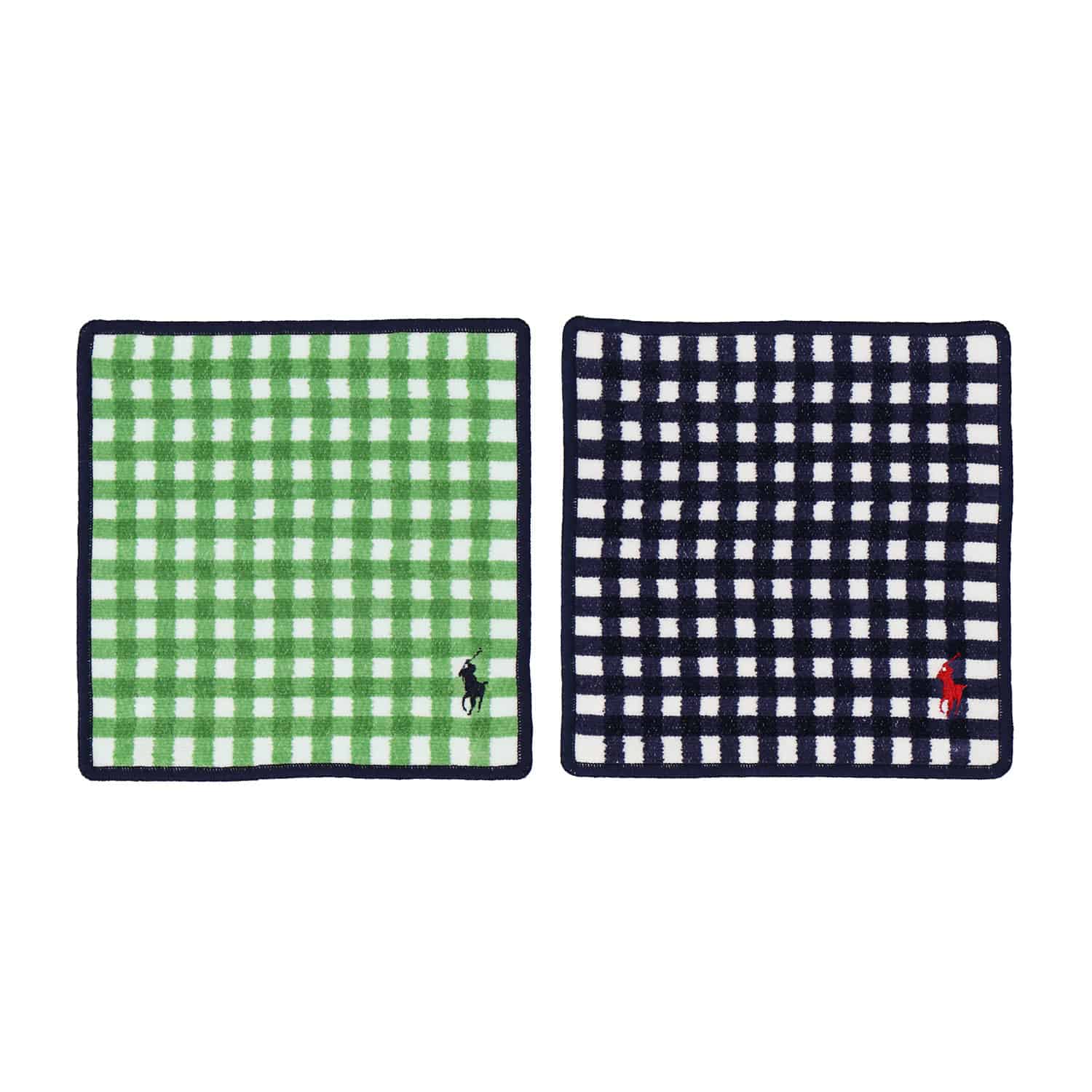 ポロ ラルフ ローレン シェニールハンカチ２枚セット