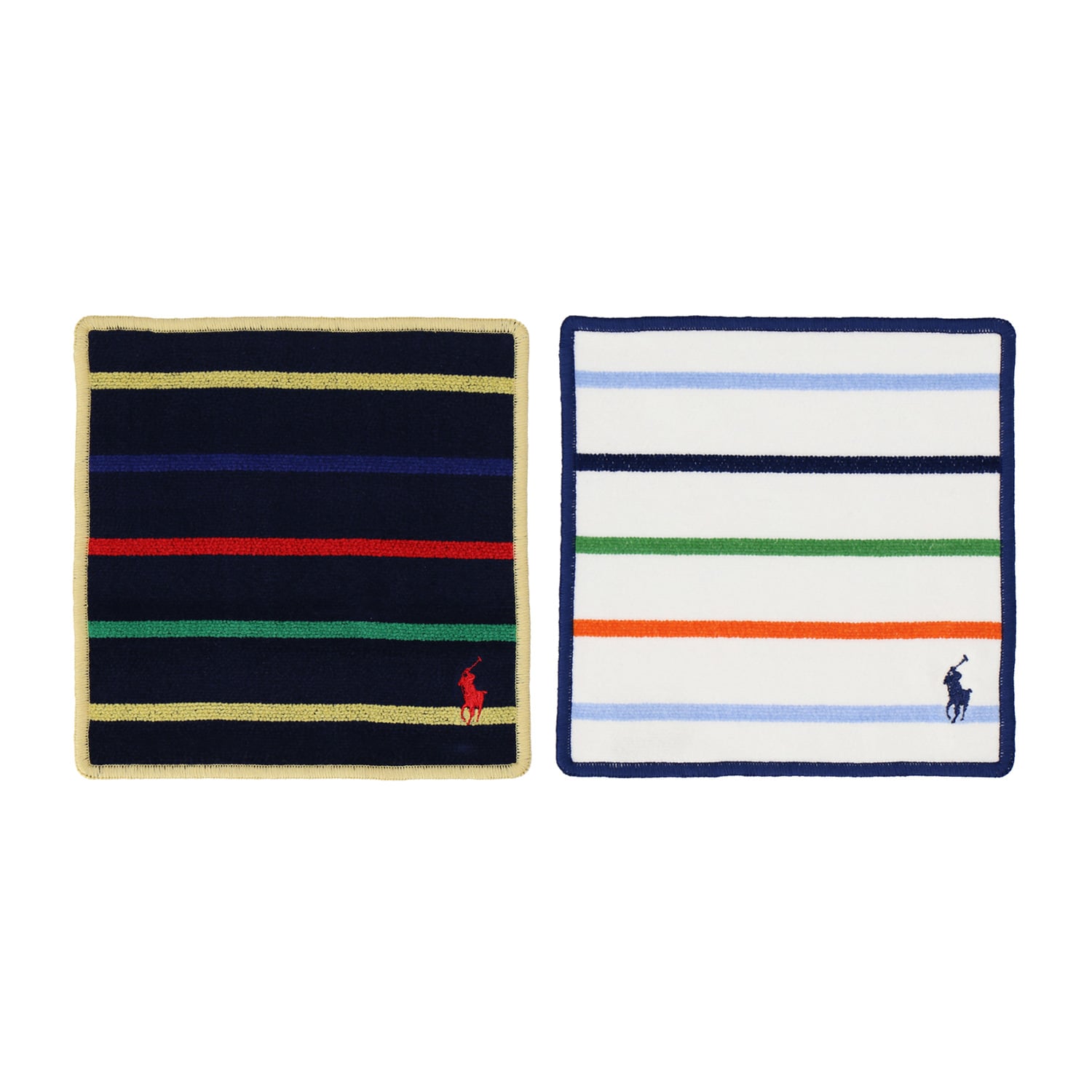 ポロ ラルフ ローレン シェニールハンカチ２枚セット