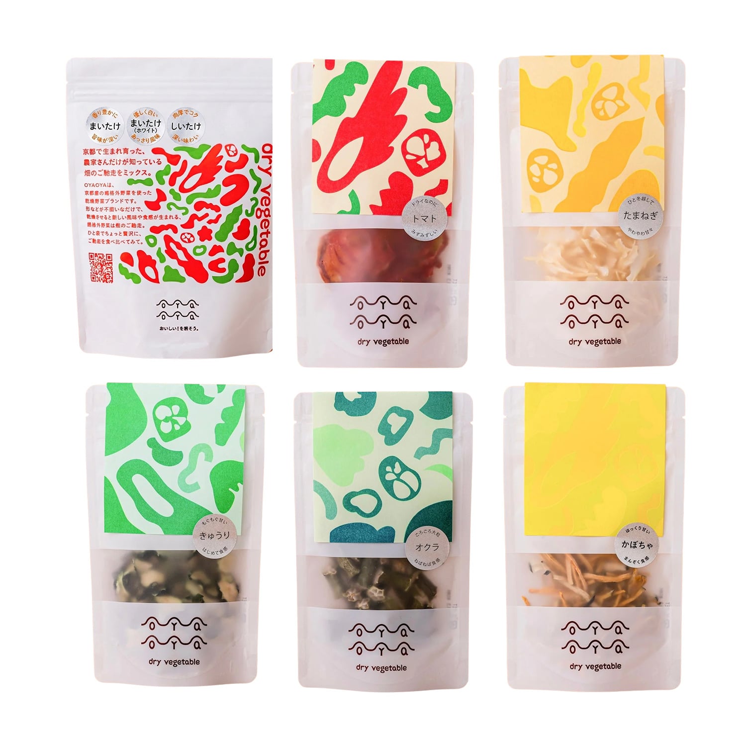 ＯＹＡＯＹＡの乾燥野菜 食卓を彩る定番セット