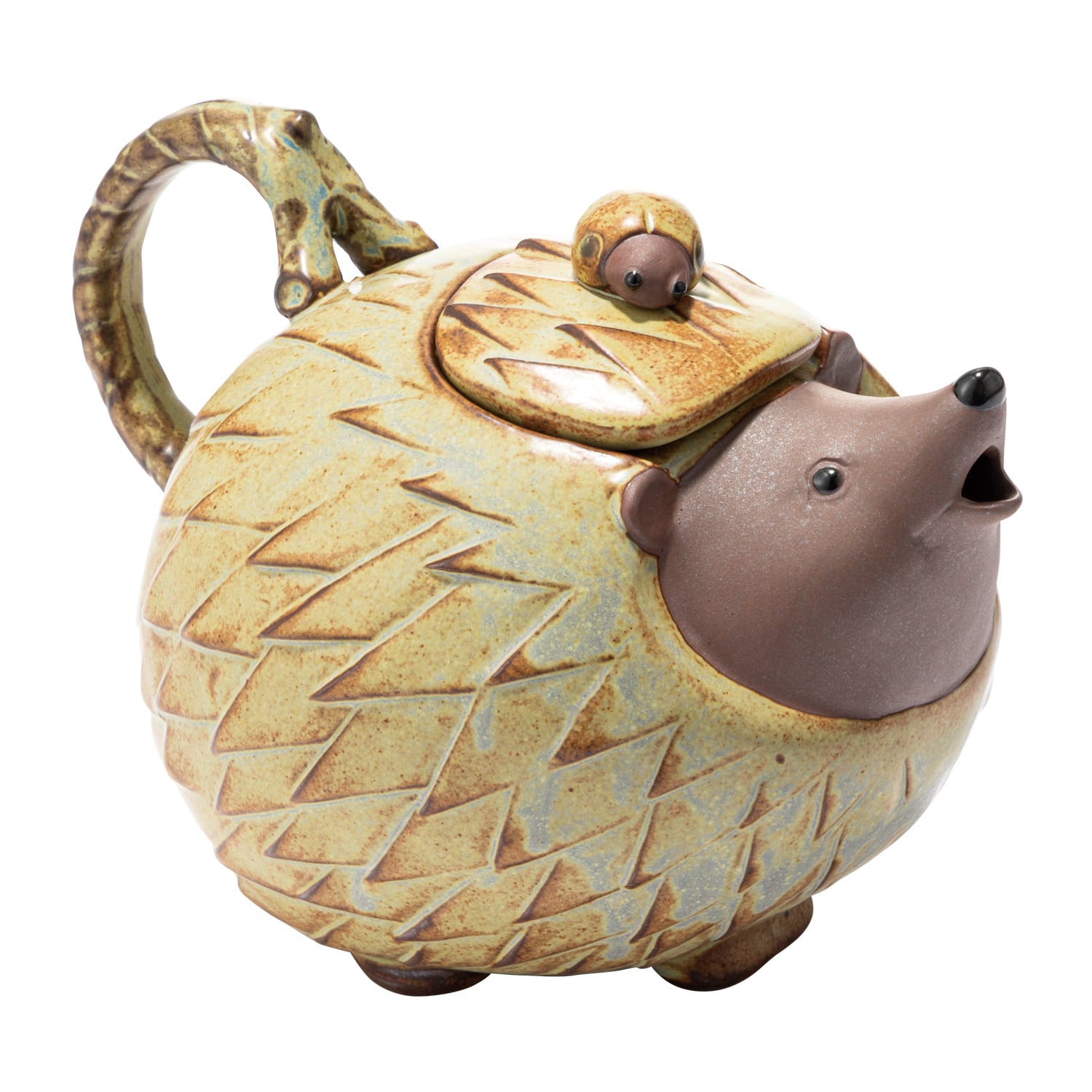 かしわ窯 動物ポット ハリネズミ