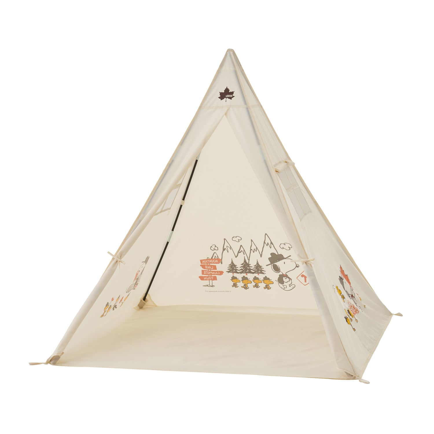 ロゴス スヌーピー キッズテント