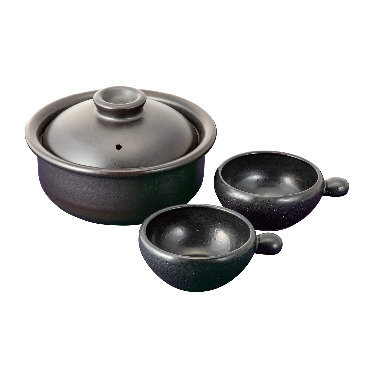 藤総製陶所　萬古焼 ７号深鍋セット