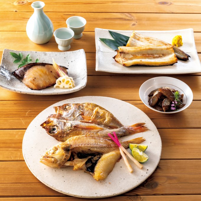 天然ぶりの粕漬と干物詰合せ