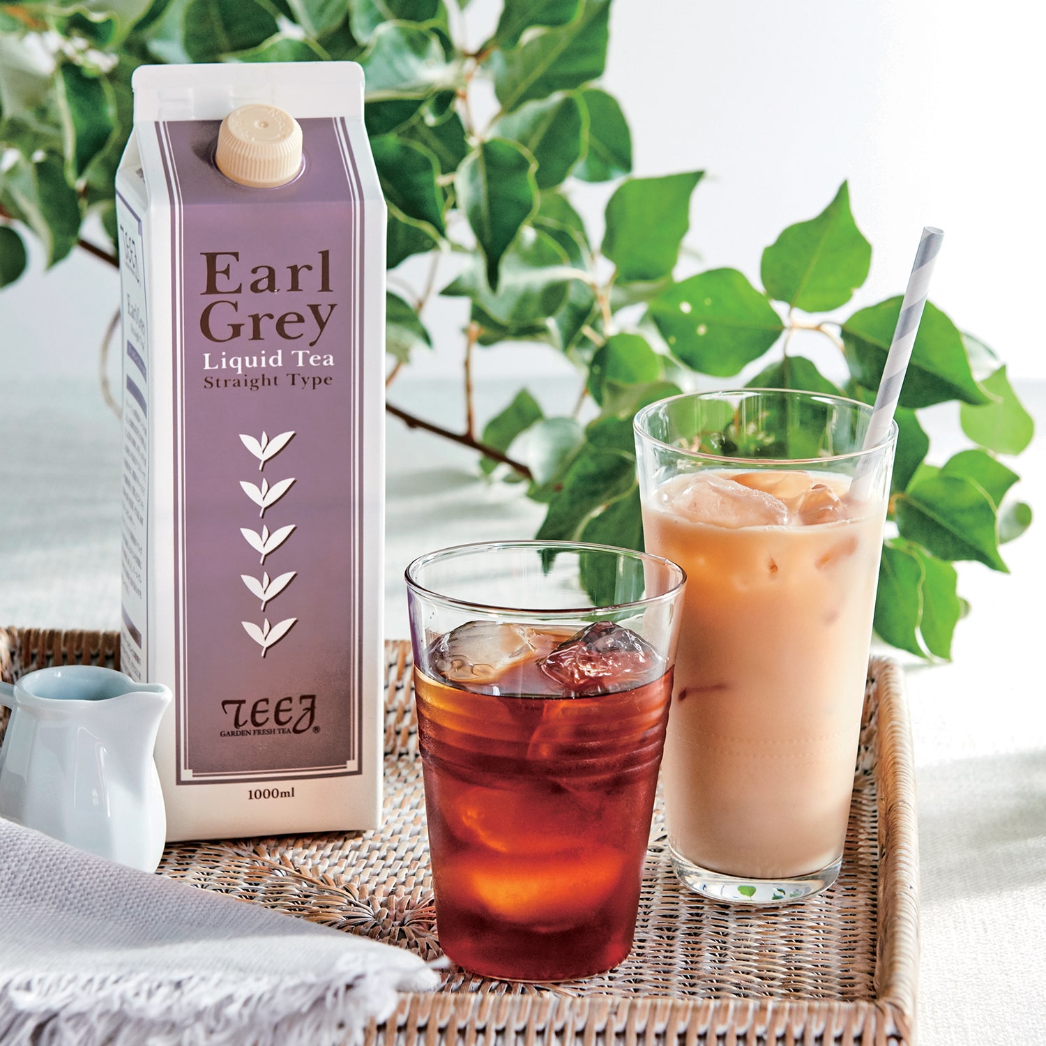 ティージュアールグレイリキッドティー（無糖）＆ティーバッグ