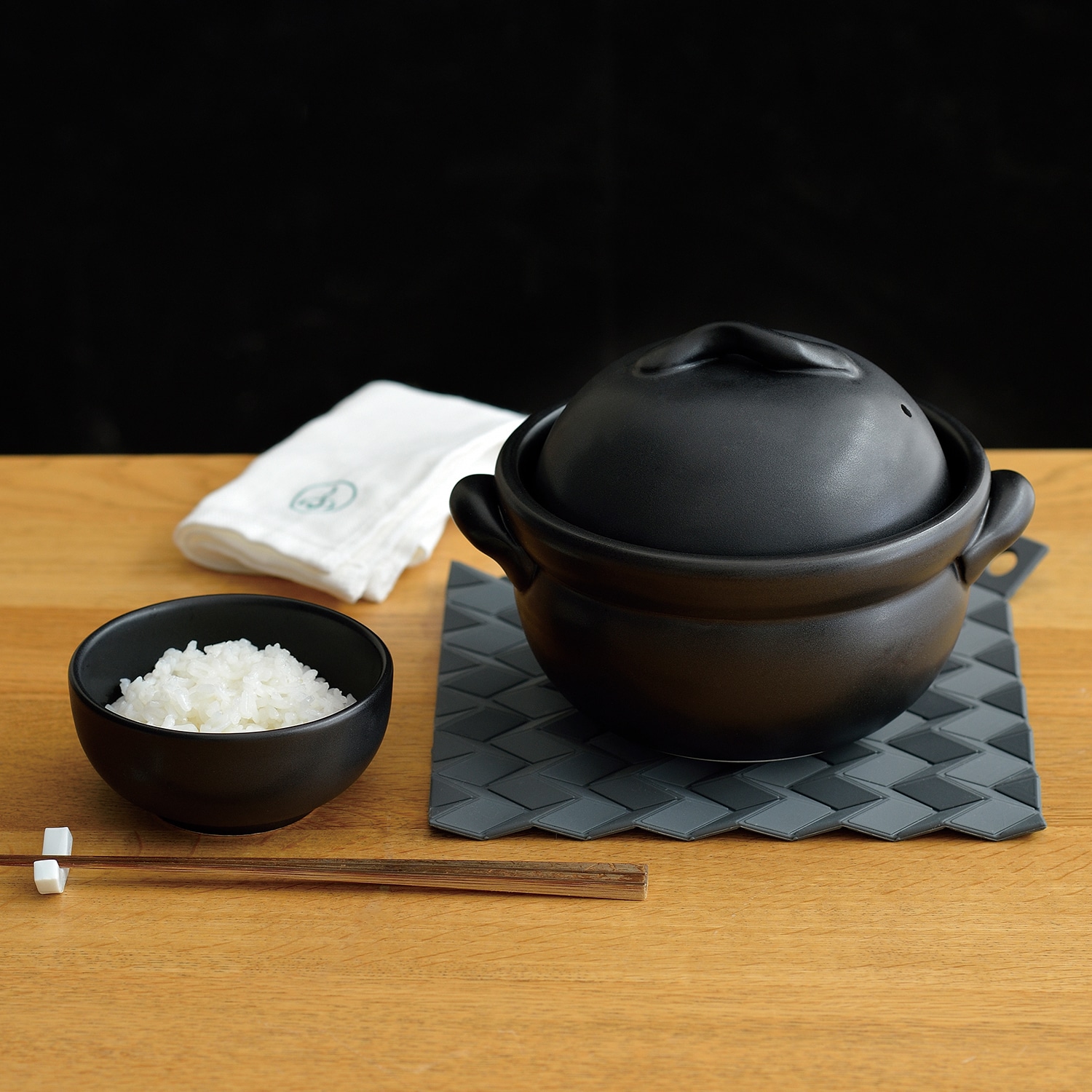 萬古焼 すずなりごはん鍋