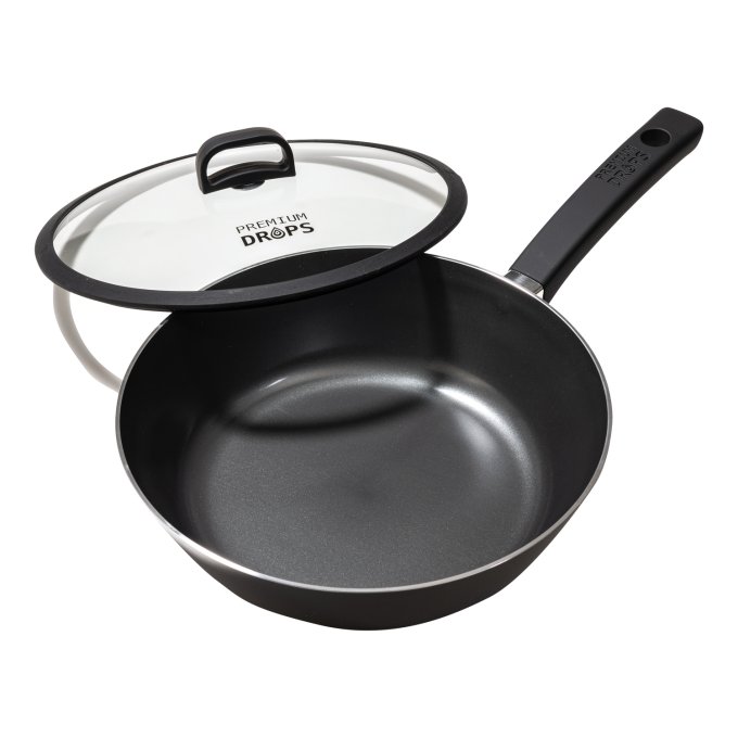 プレミアムドロップス ディープフライパン28cm蓋付