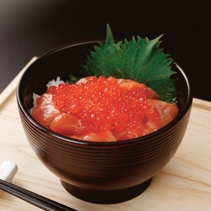 いくら醤油漬・づけサーモン詰合せ
